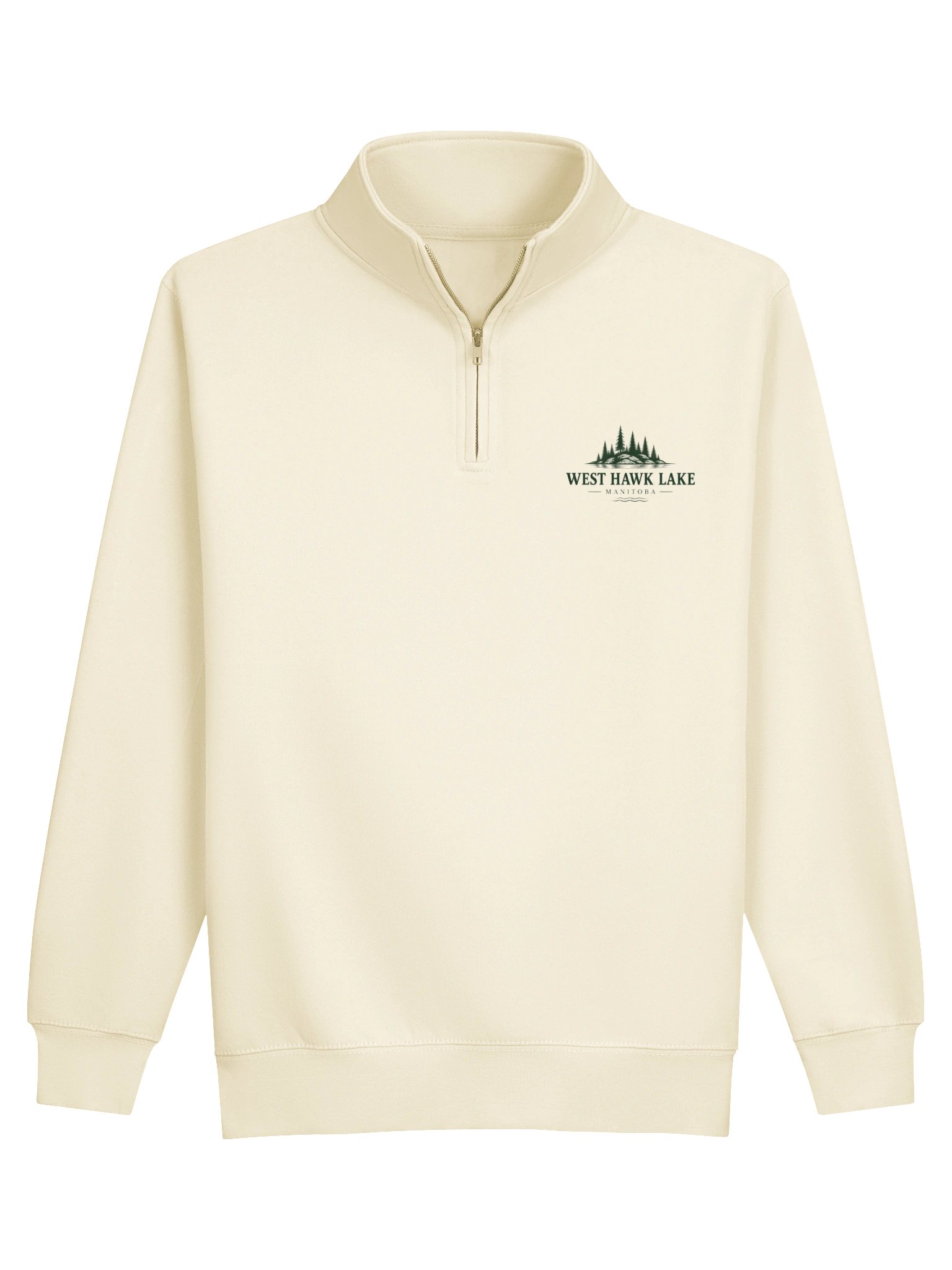 West Hawk Lake Manitoba Pine Tree Quarter-Zip product image (1)
