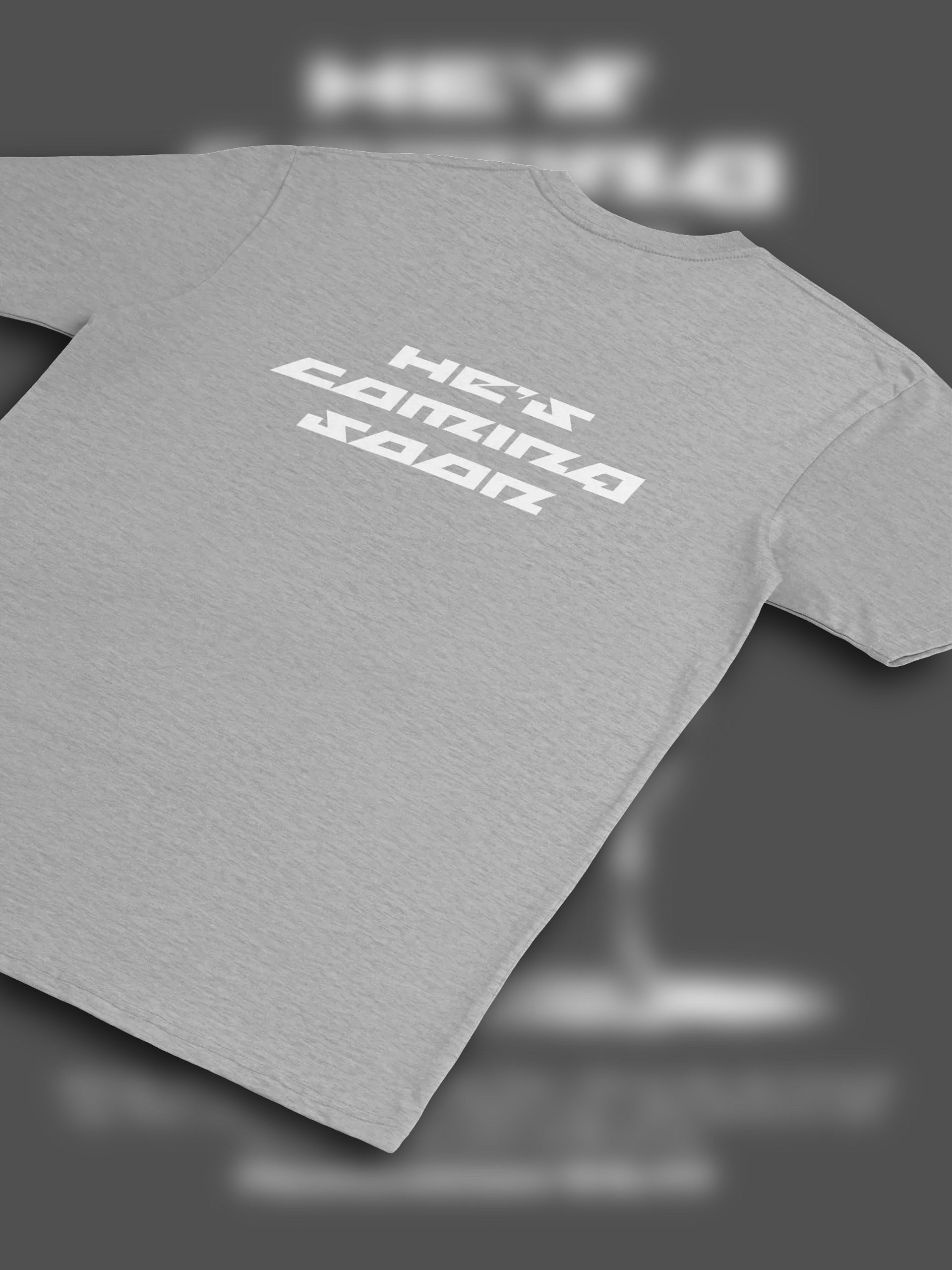 He's Coming Soon Collection - Cotton Heritage Men's Premium Heavyweight Tee product image (9)