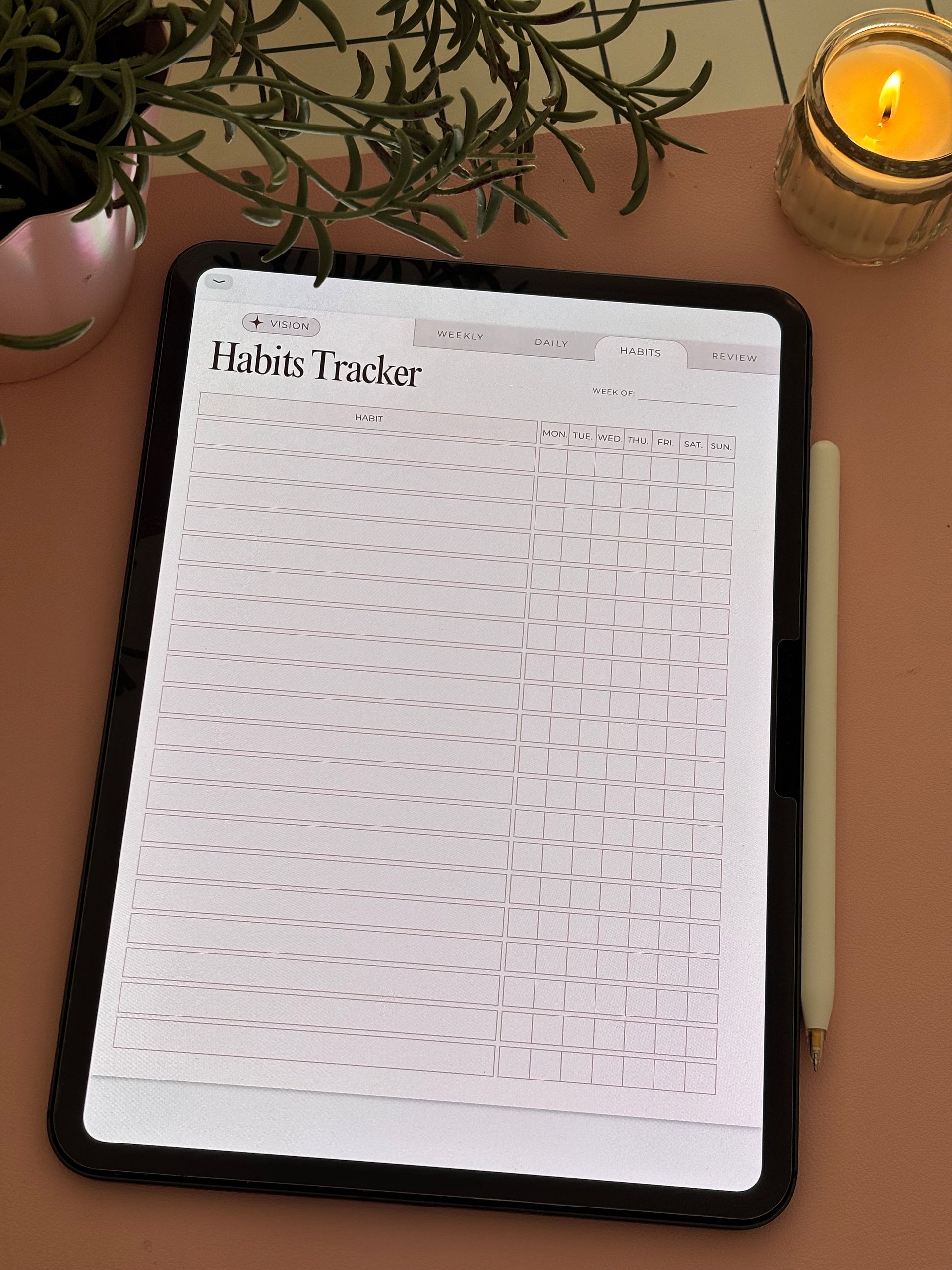 The Intentional Week Planner product image (7)