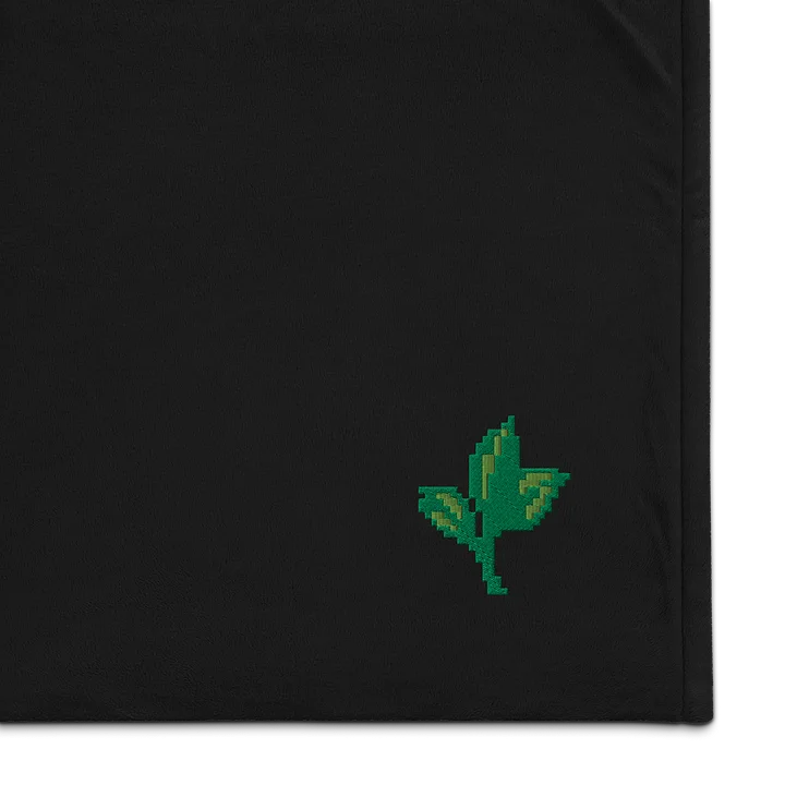 Embroidered Basil Blanket product image (1)
