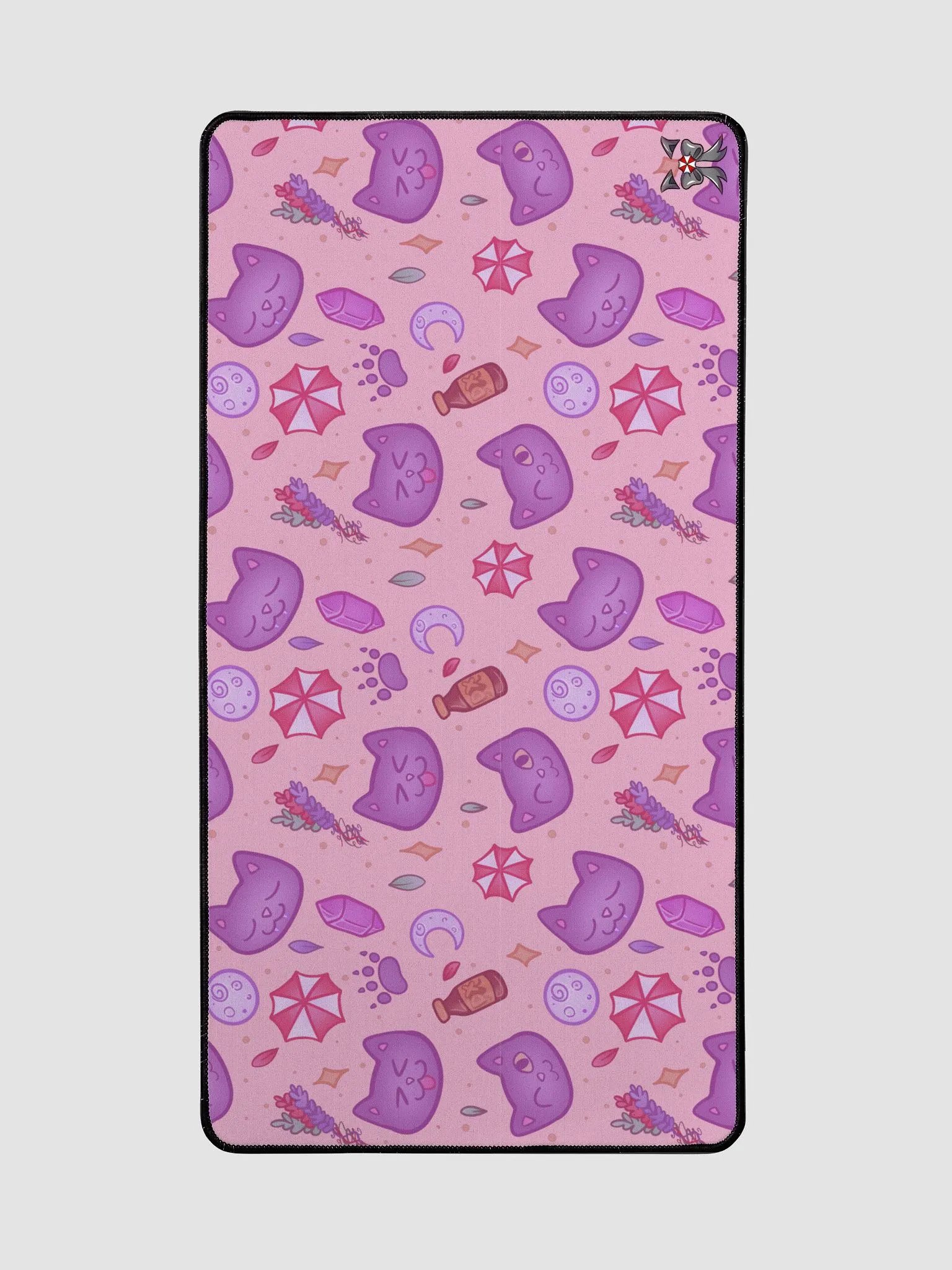 Kitty Desk Mat - Pink/Red product image (2)