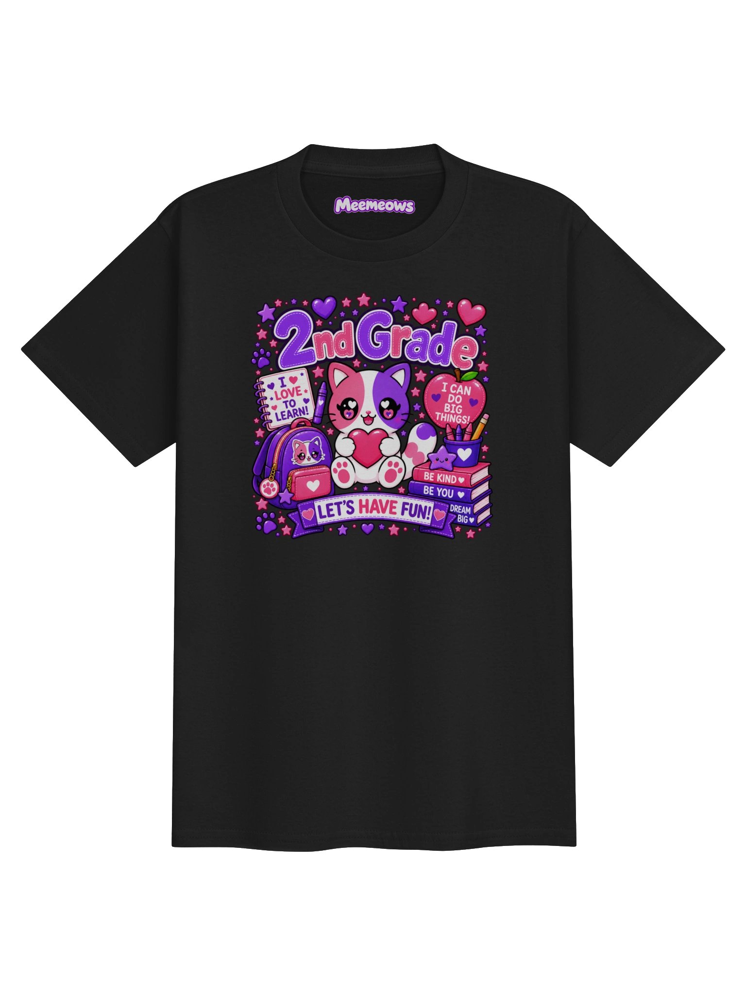 MeeMeows 2nd Grade Learning Adventure Tee product image (1)