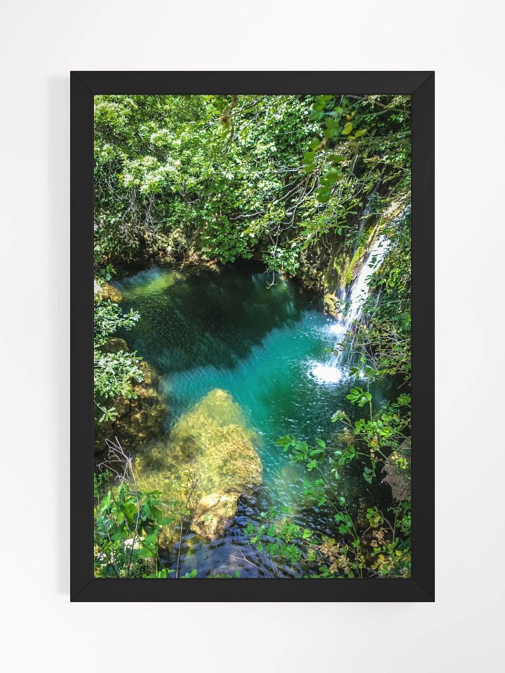 Print Fine Art Photography - Chutes du Caramy - Var, France product image (1)