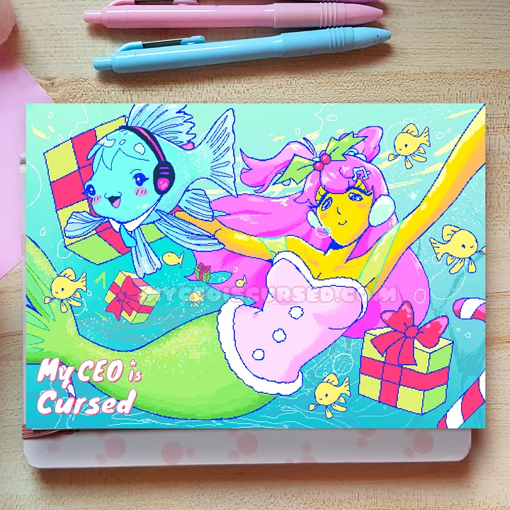 Underwater Christmas Poster product image (2)