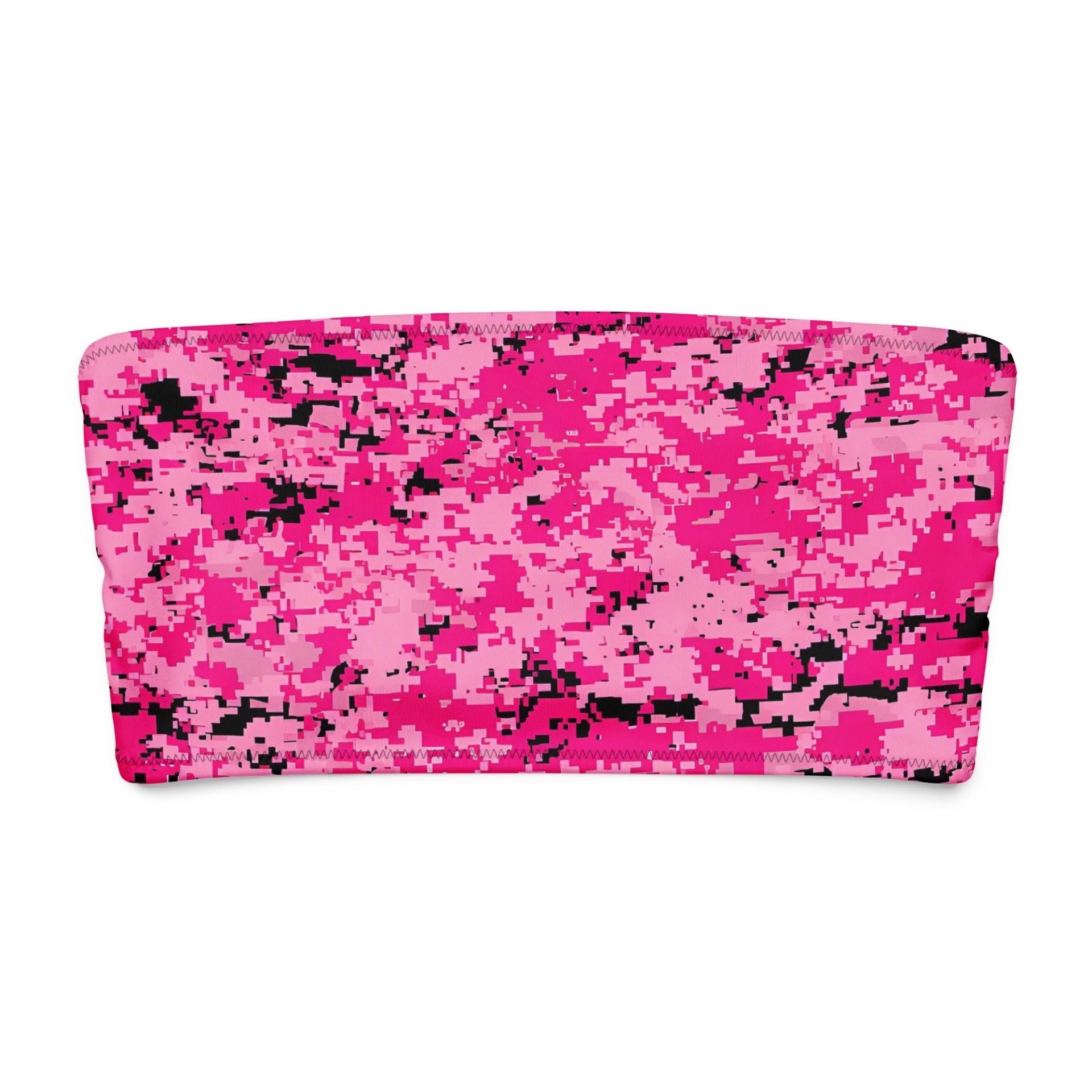 Eclectic Camo Dreams Bandeau Bikini Top product image (8)