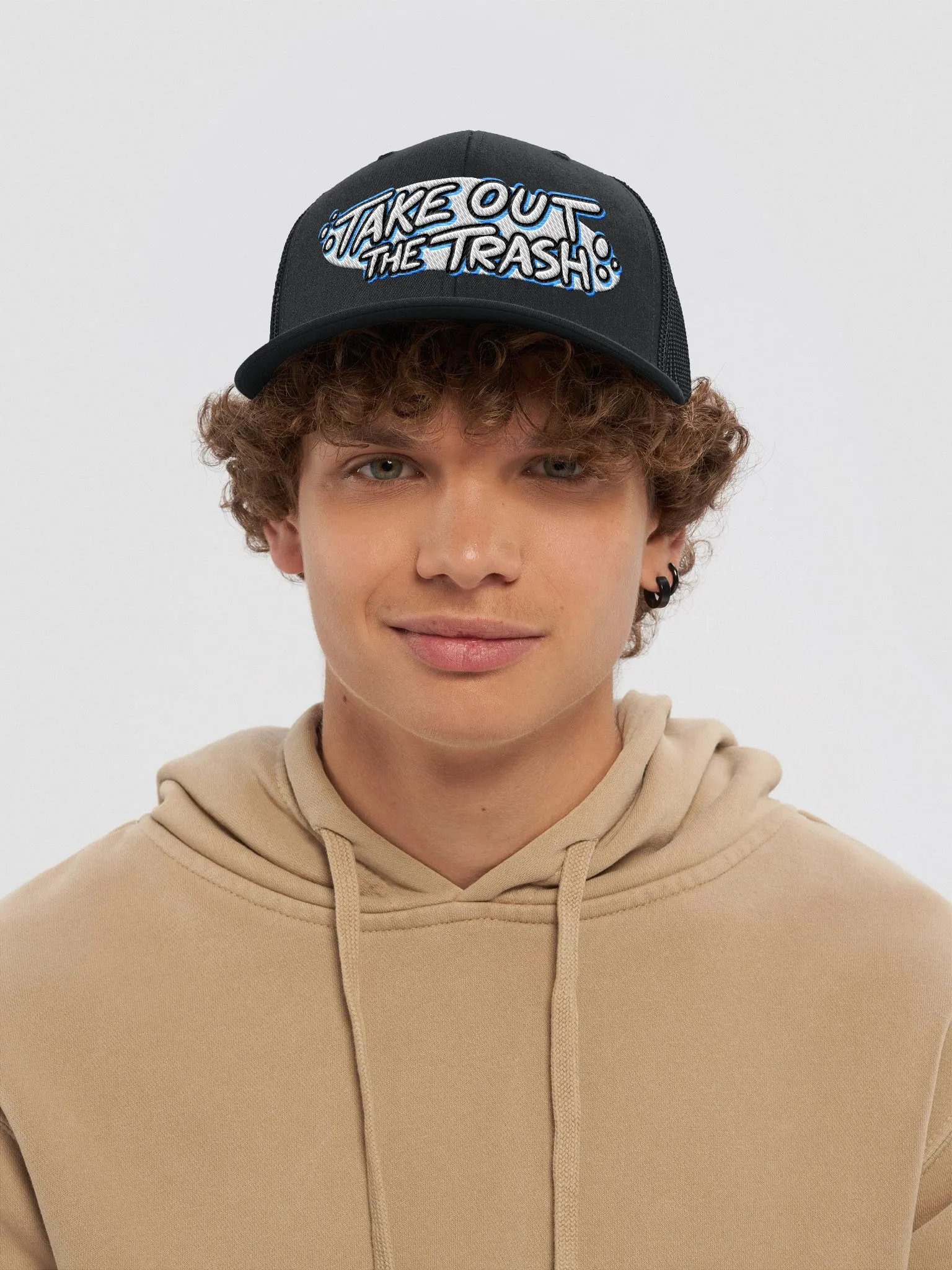 Take Out The Trash Logo Trucker Hat product image (5)