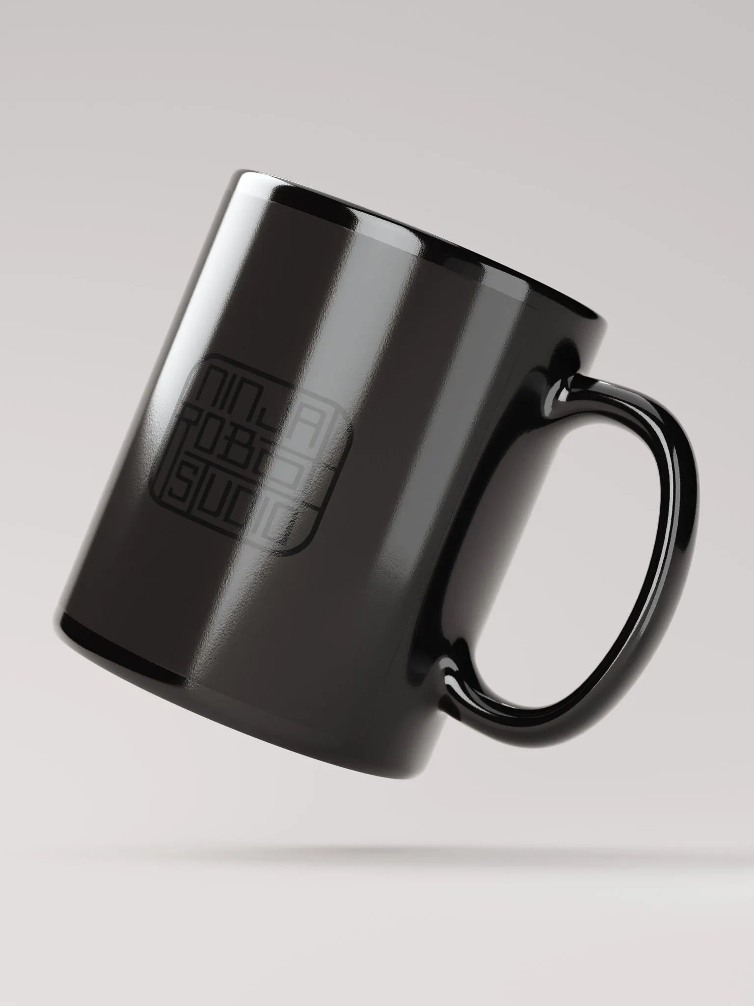 Ninja Robot Dark Logo Mug product image (2)