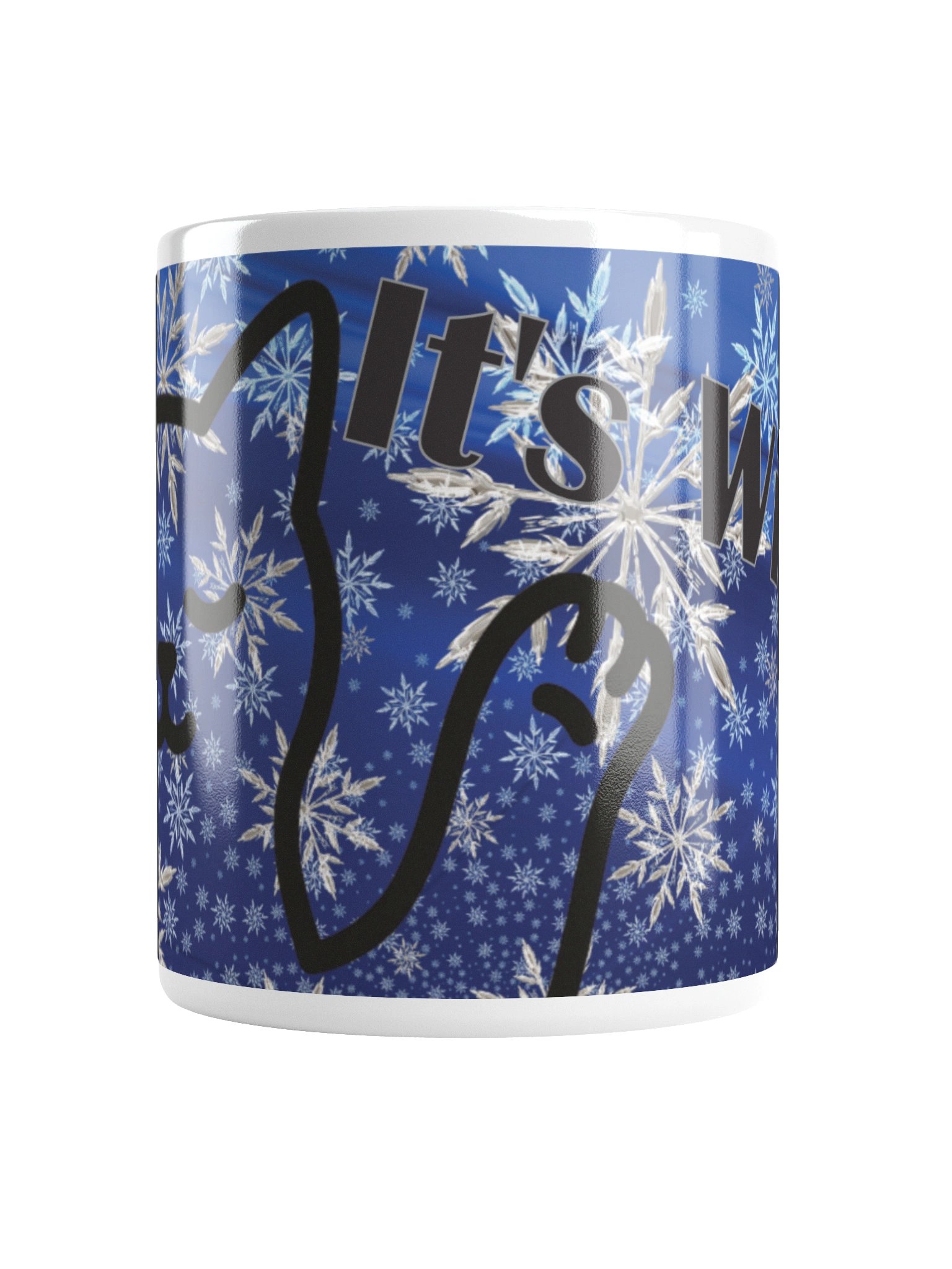 Funny mug: "It's Winter! Yay!" product image (1)