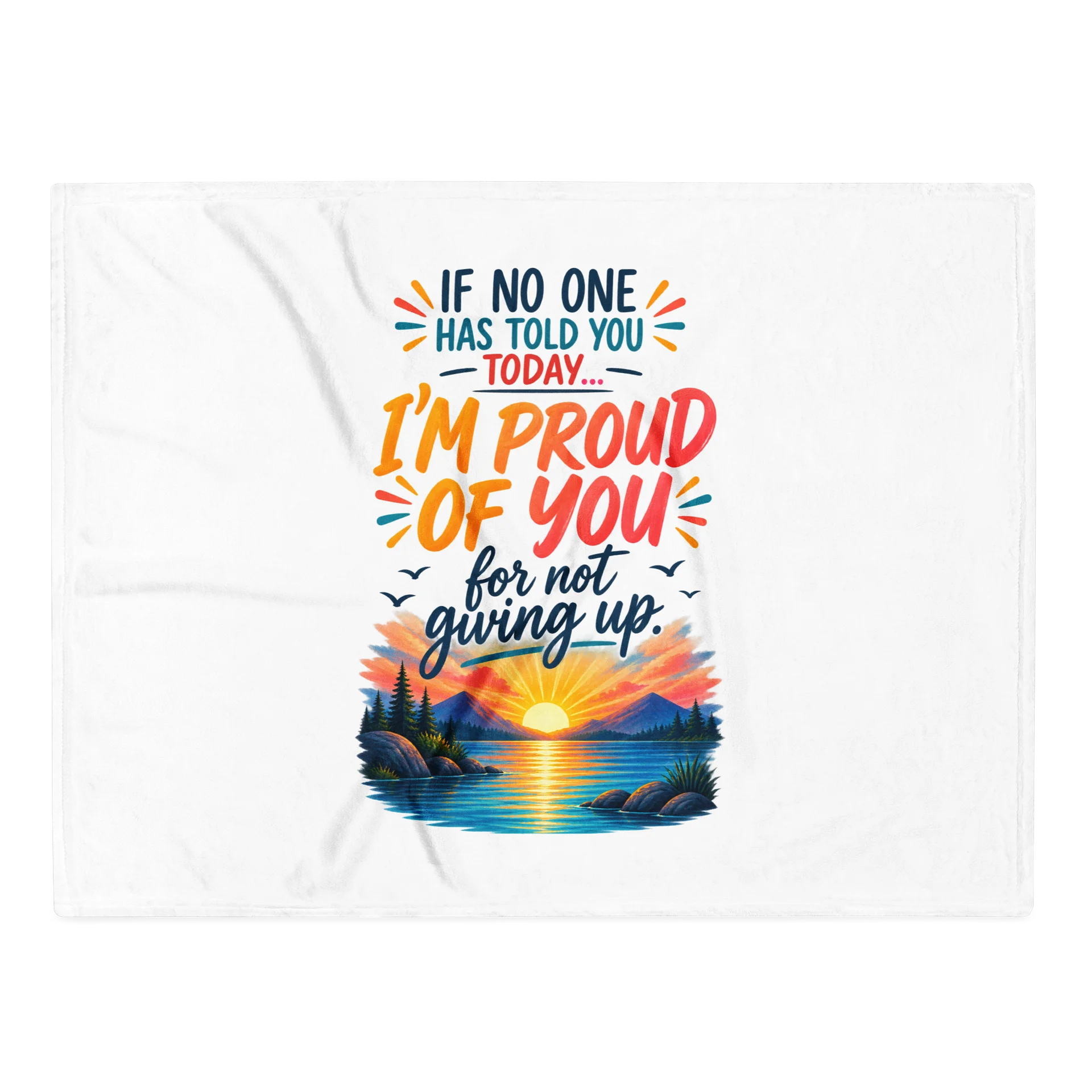 I'm Proud of You Throw Blanket product image (2)