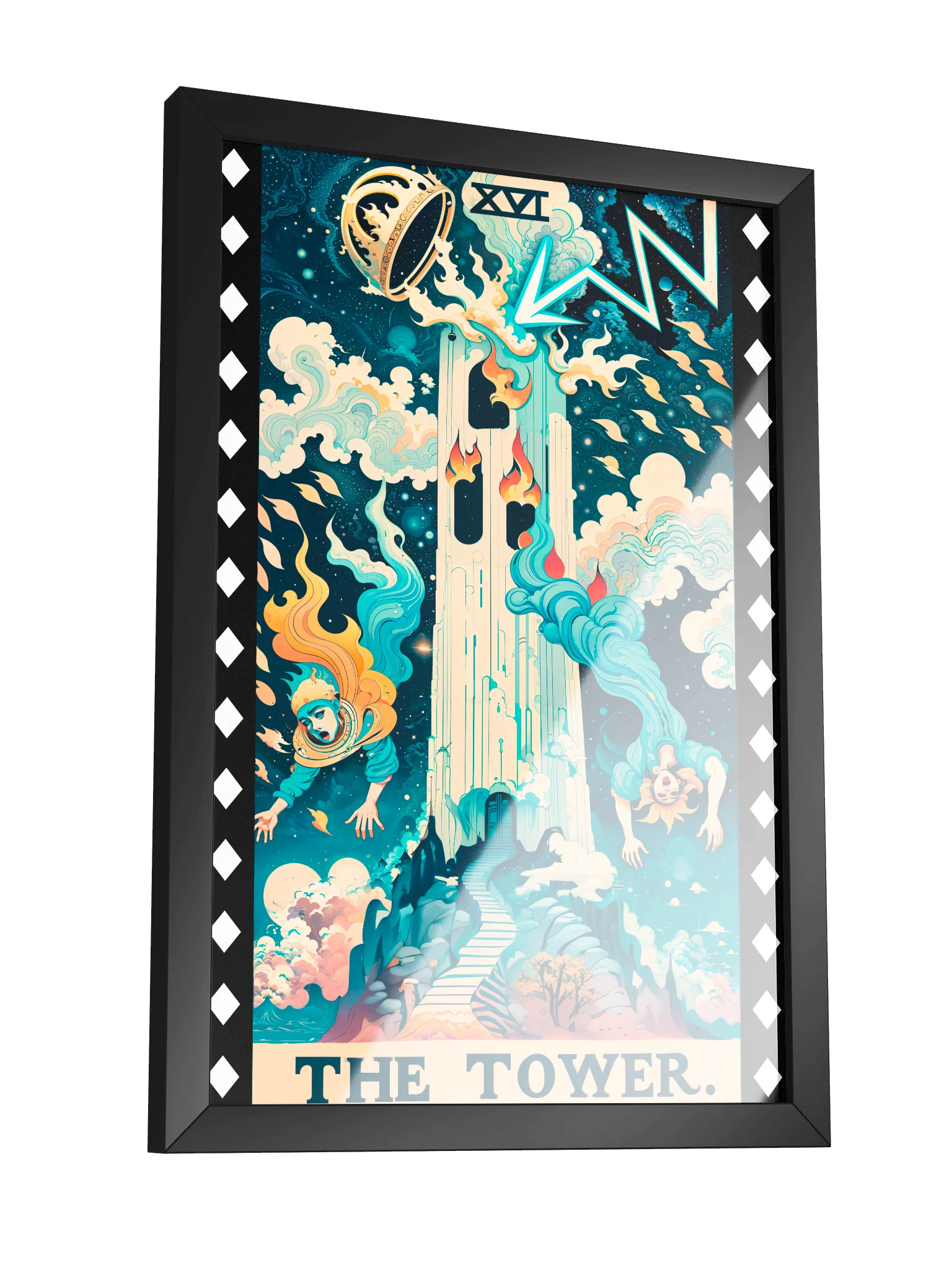 [Tarot - The Tower] Canvas product image (1)