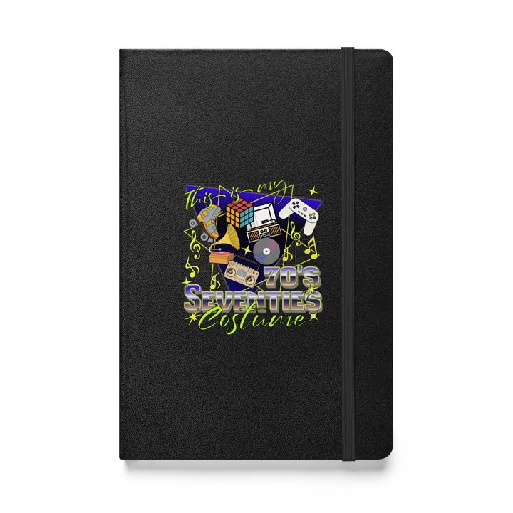 This Is My 70s Costume Retro Mix Hardcover Notebook product image (1)