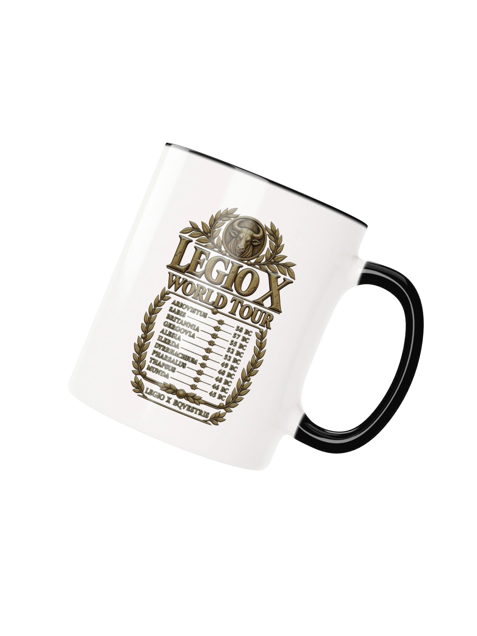 Legio X World Tour Mug — SPQR Roman Campaigns product image (3)