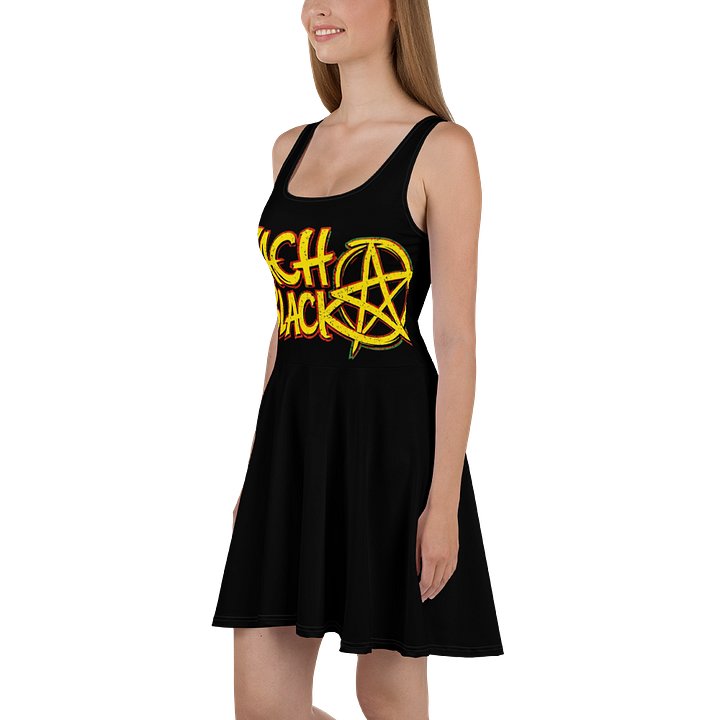 Zach Black Skater Dress product image (1)