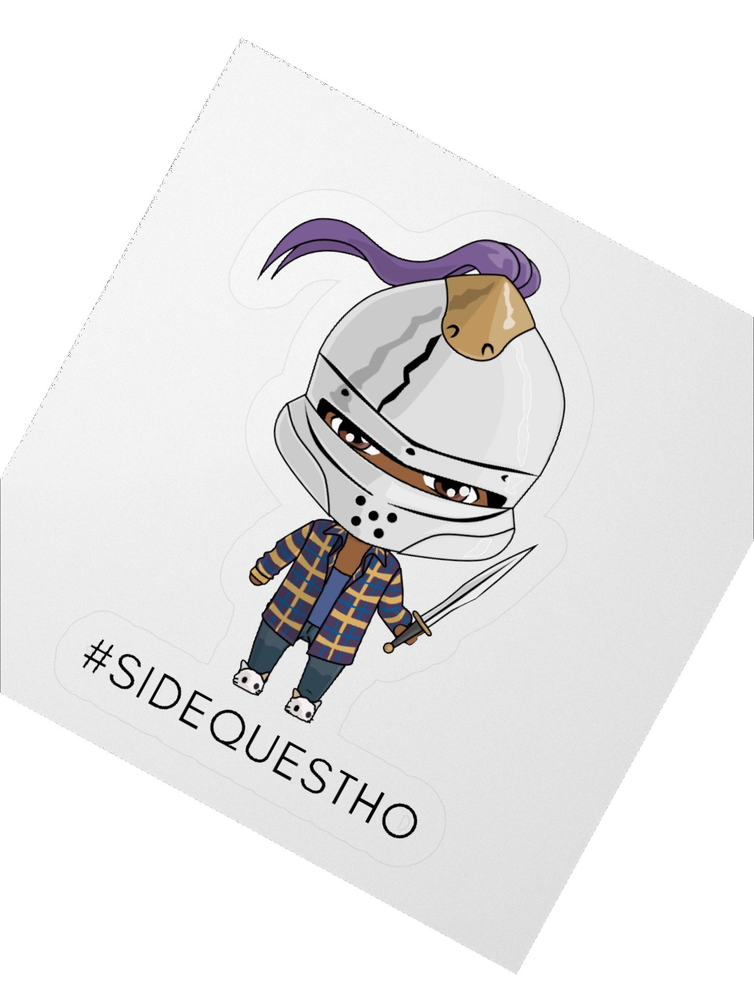 #SIDEQUESTHO - Character Sticker product image (2)