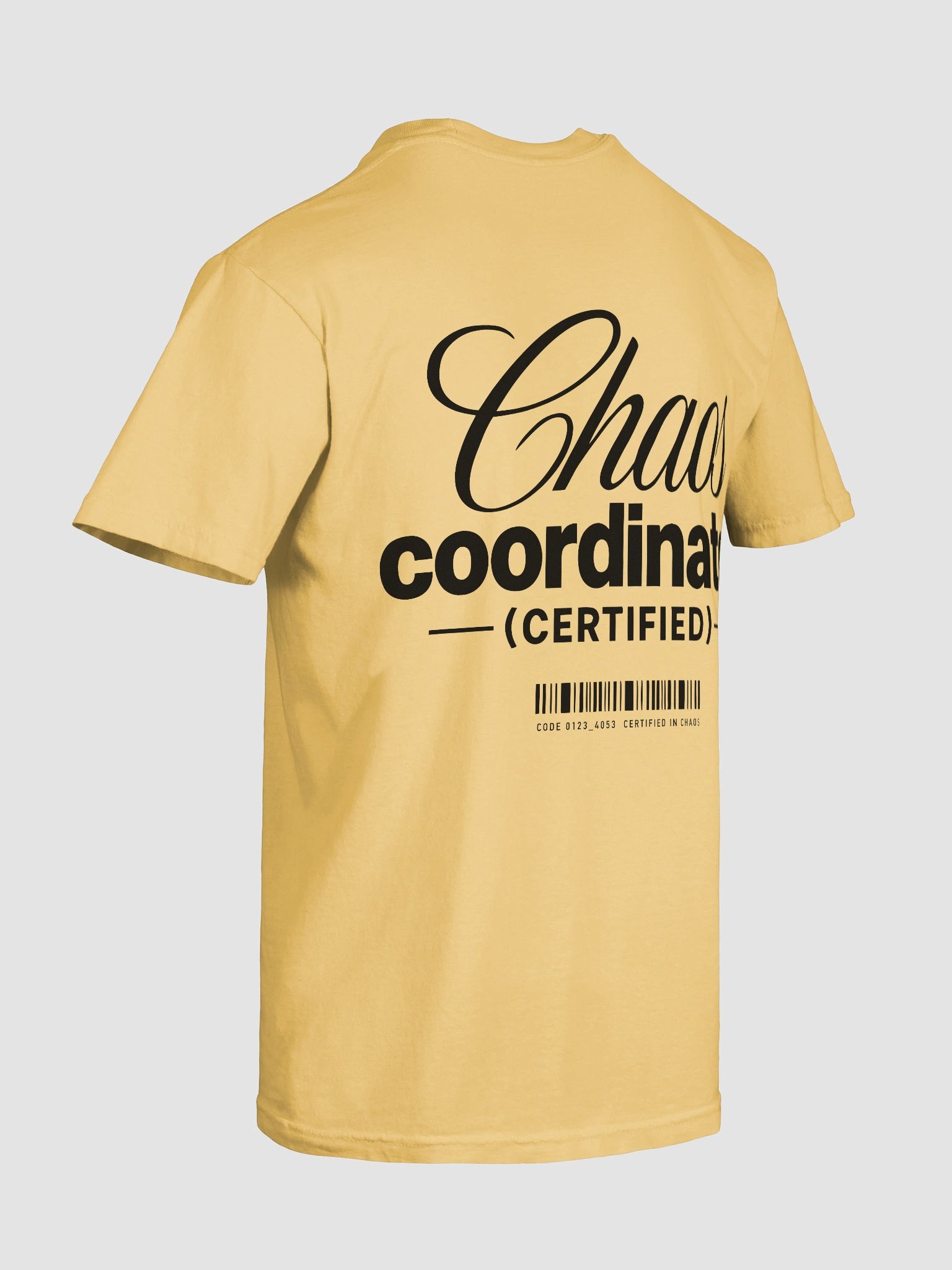 Team T-Shirt - Chaos (Yellow) product image (10)