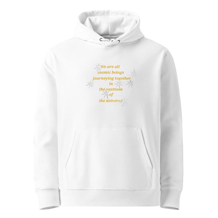 Cosmic Journey Unisex Organic Hoodie product image (1)