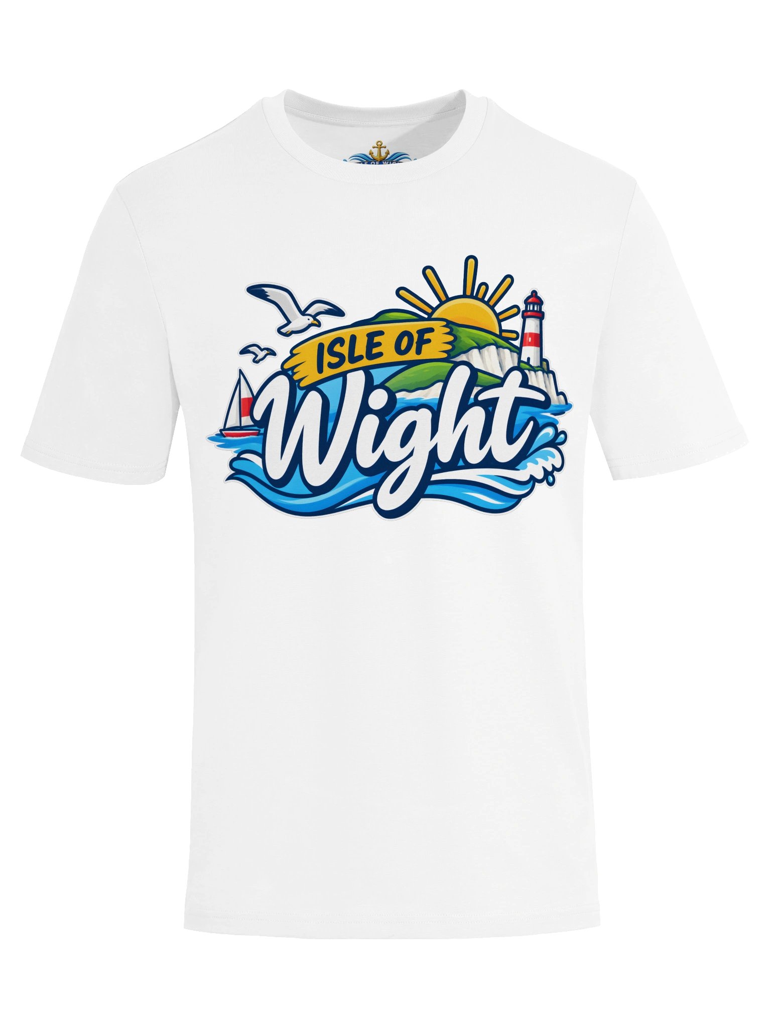 Isle of Wight Scenic Unisex Organic T-Shirt product image (5)