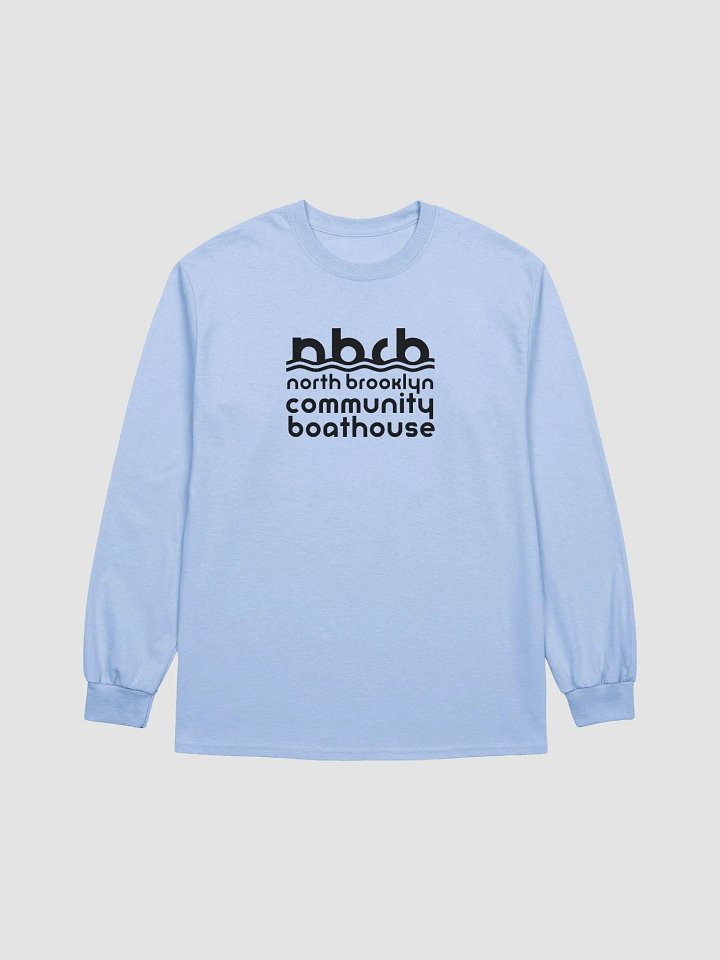 Gildan Long Sleeve Unisex Tee - Full Logo in Black product image (1)