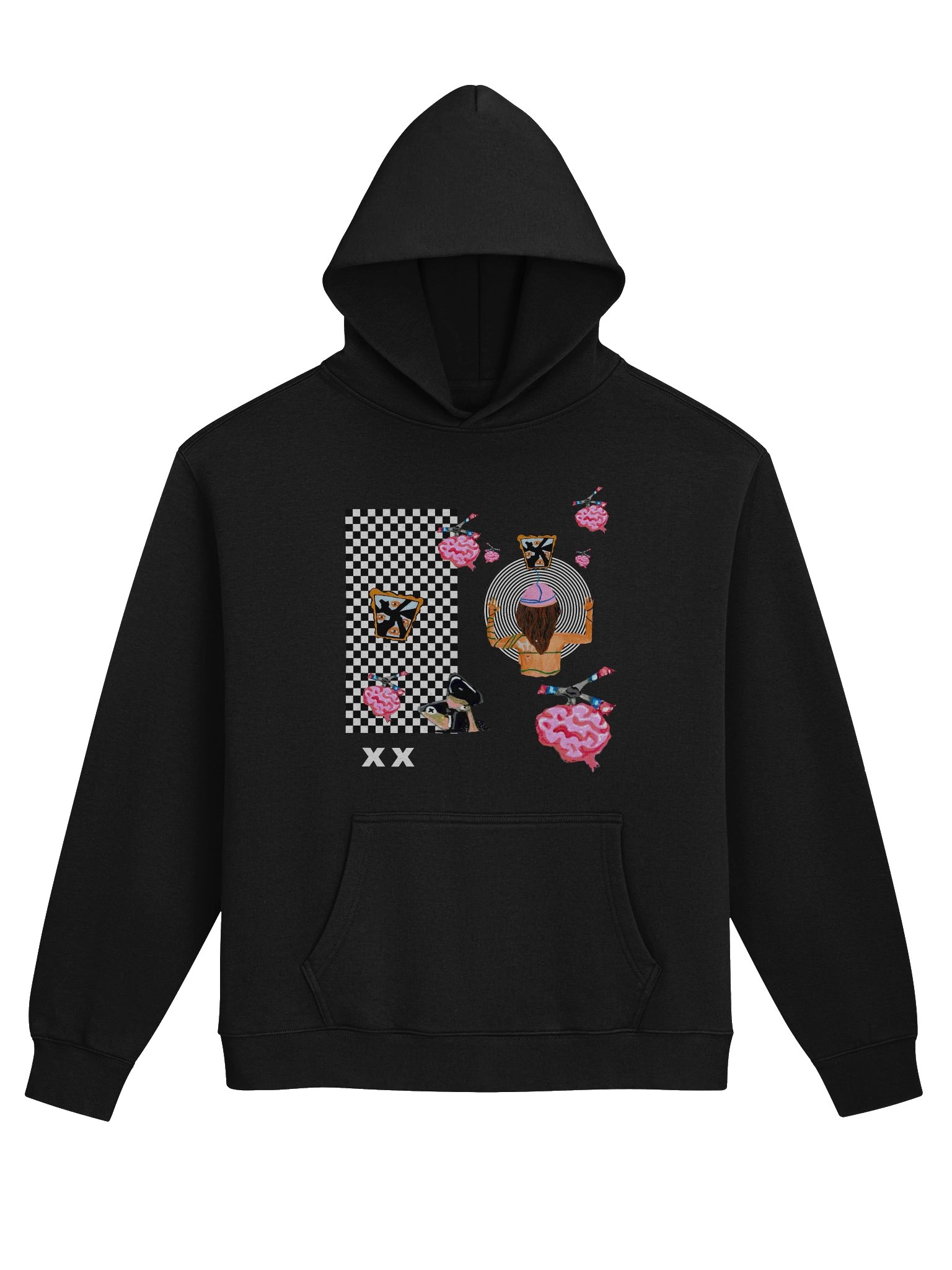 Mente Macabre x Studio Crudo Club Hoodie product image (1)