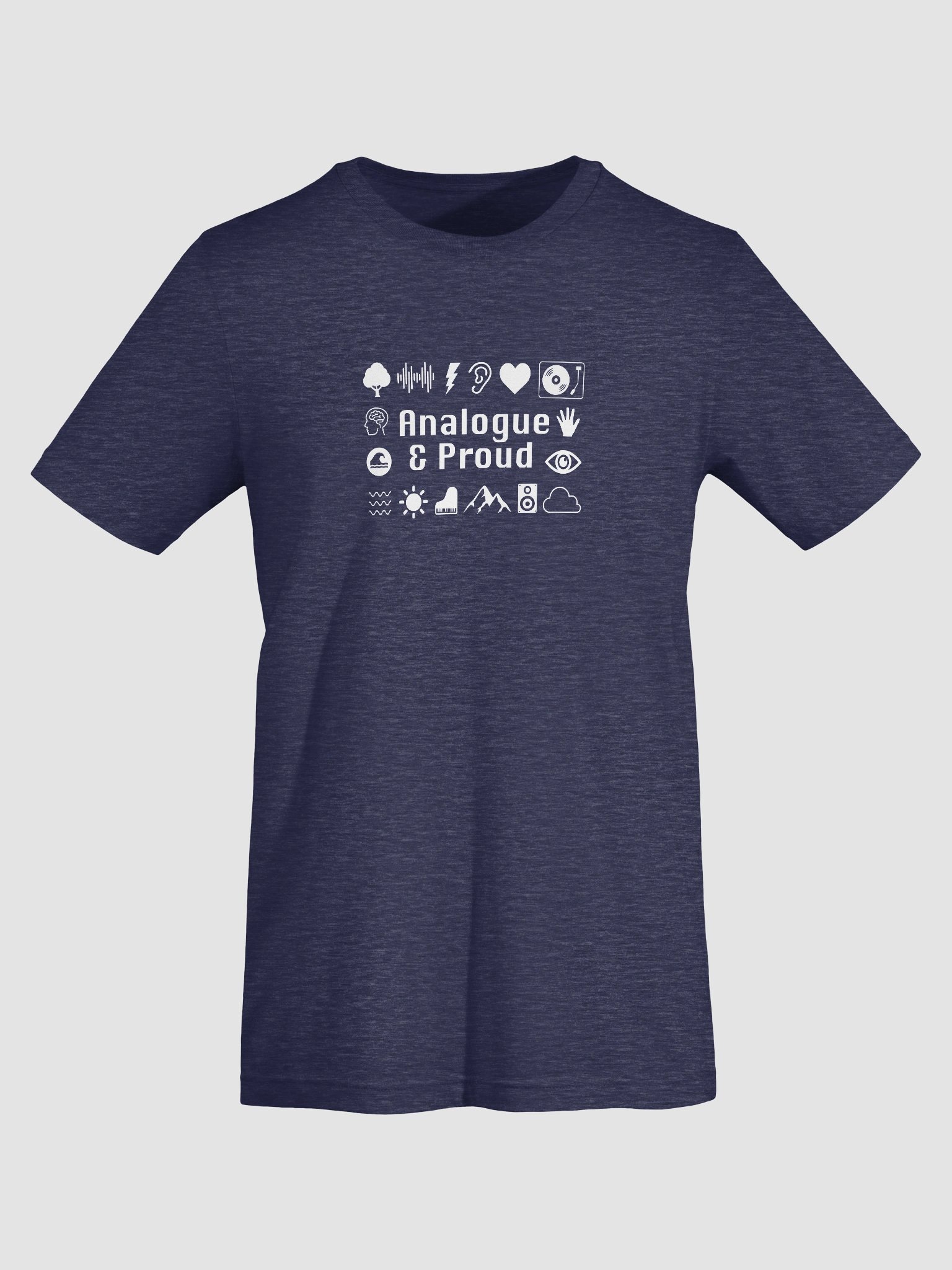 Analogue & Proud (white text) product image (7)