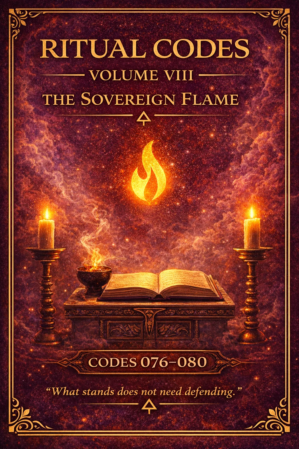 Ritual Codes Volume VIII The Sovereign Flame (Codes 076–080) product image (1)