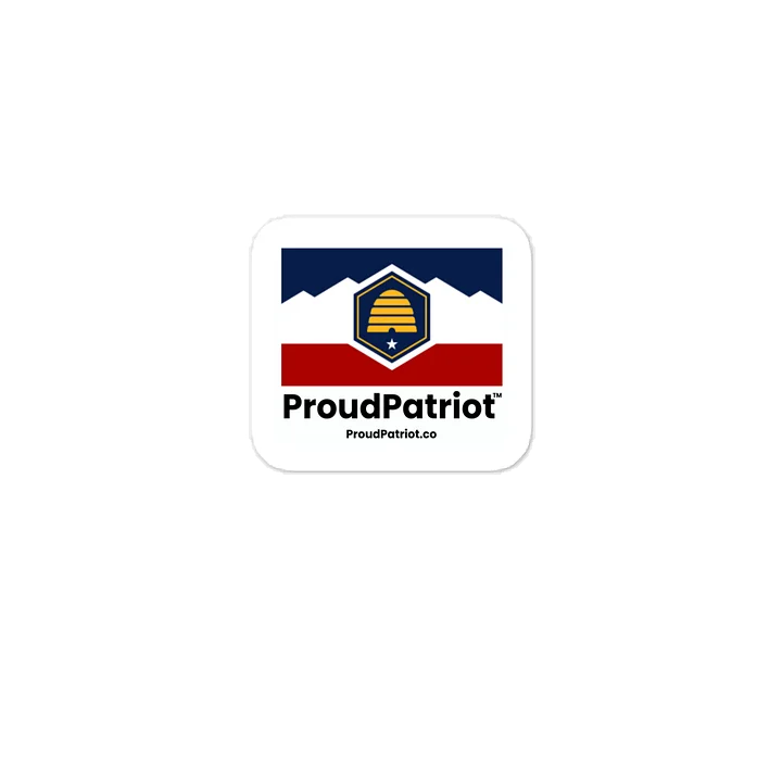 Utah State Flag Vinyl Sticker product image (1)