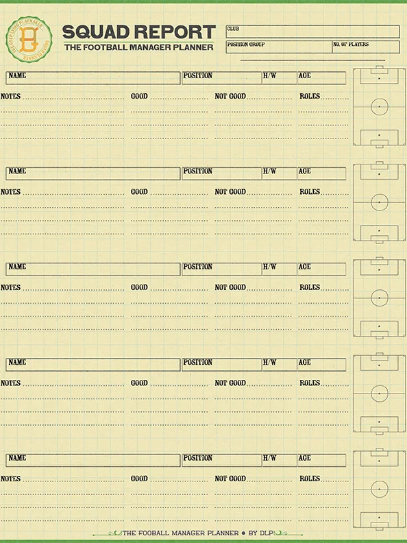 Football Manager Planner by the DLP product image (2)
