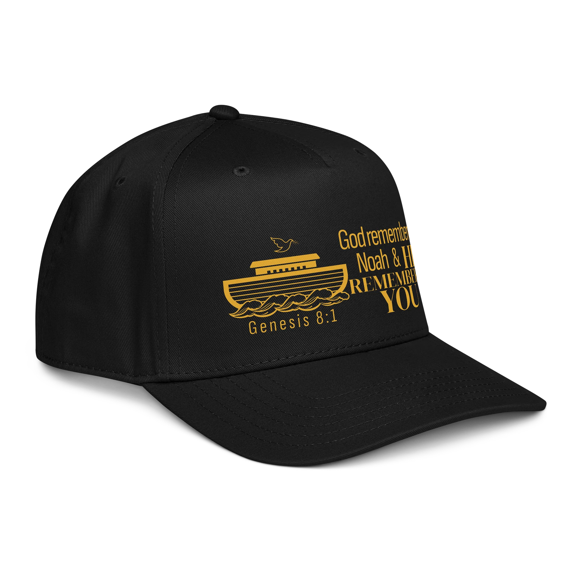God Remembered Noah Five-Panel Snapback Cap product image (4)