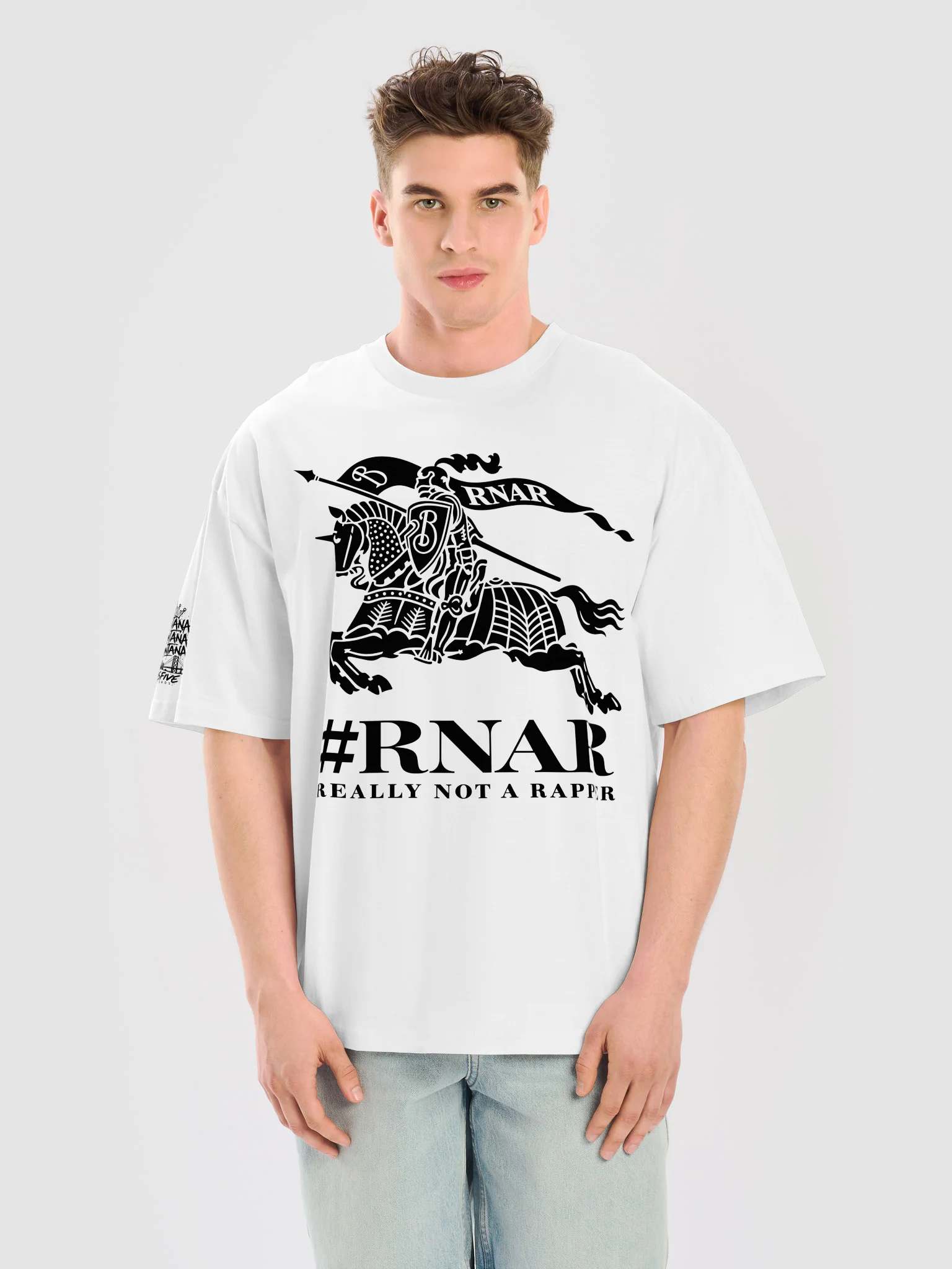 RNAR LGPRINT White T-Shirt product image (5)