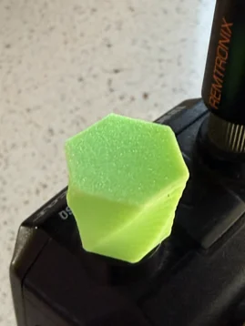 Boy and a Scanner GlowSpiral XL — Glow-in-the-Dark Neon Green Control Knob (Compatible with Uniden® SDS100) product image (5)