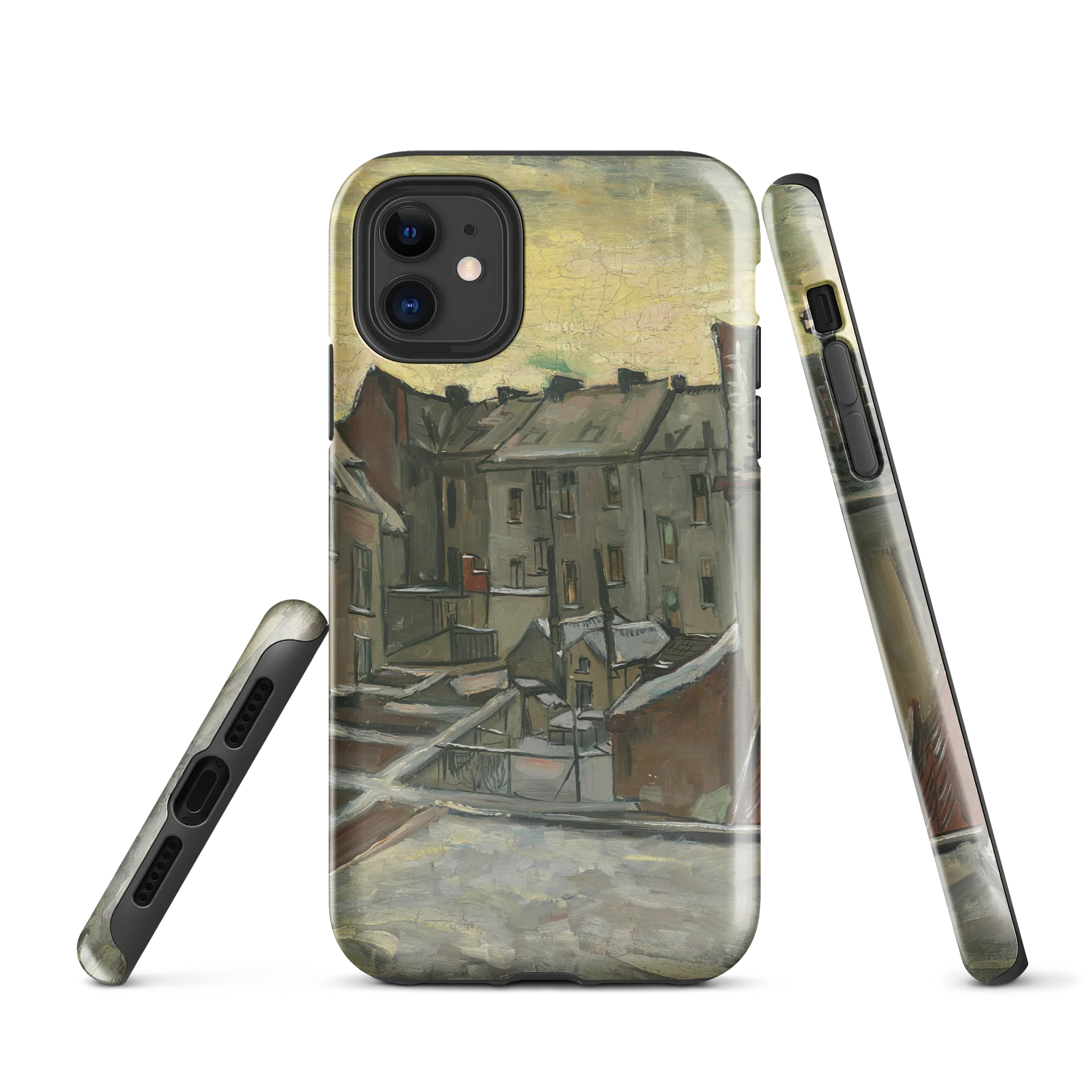 Van Gogh – Houses Seen From The Back iPhone® Tough Case product image (1)
