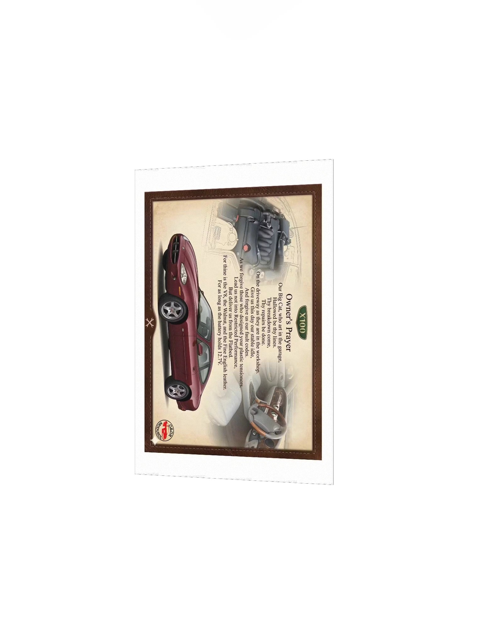 Modurol Premier Contributor - Big Cat Owners Prayer Poster product image (2)
