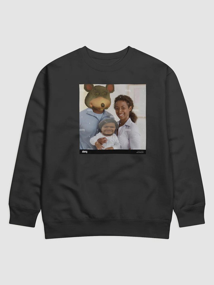Whimsical Family Portrait Premium Sweatshirt product image (1)