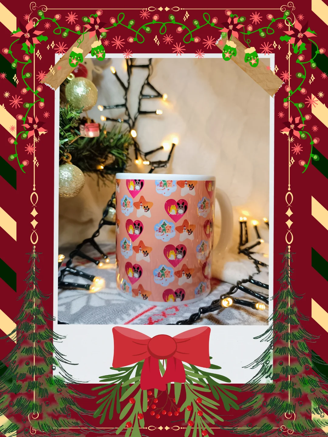 Pink Wonderland Ceramic Mug product image (1)
