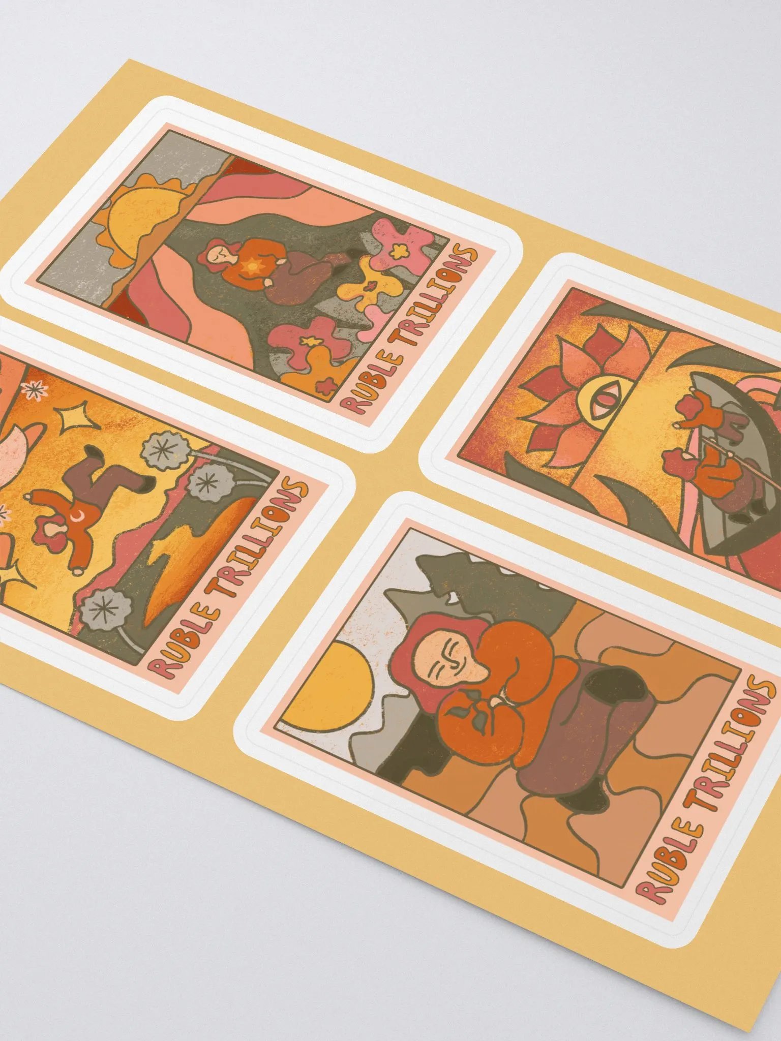 Full Tarot Set - Sticker Sheet product image (2)
