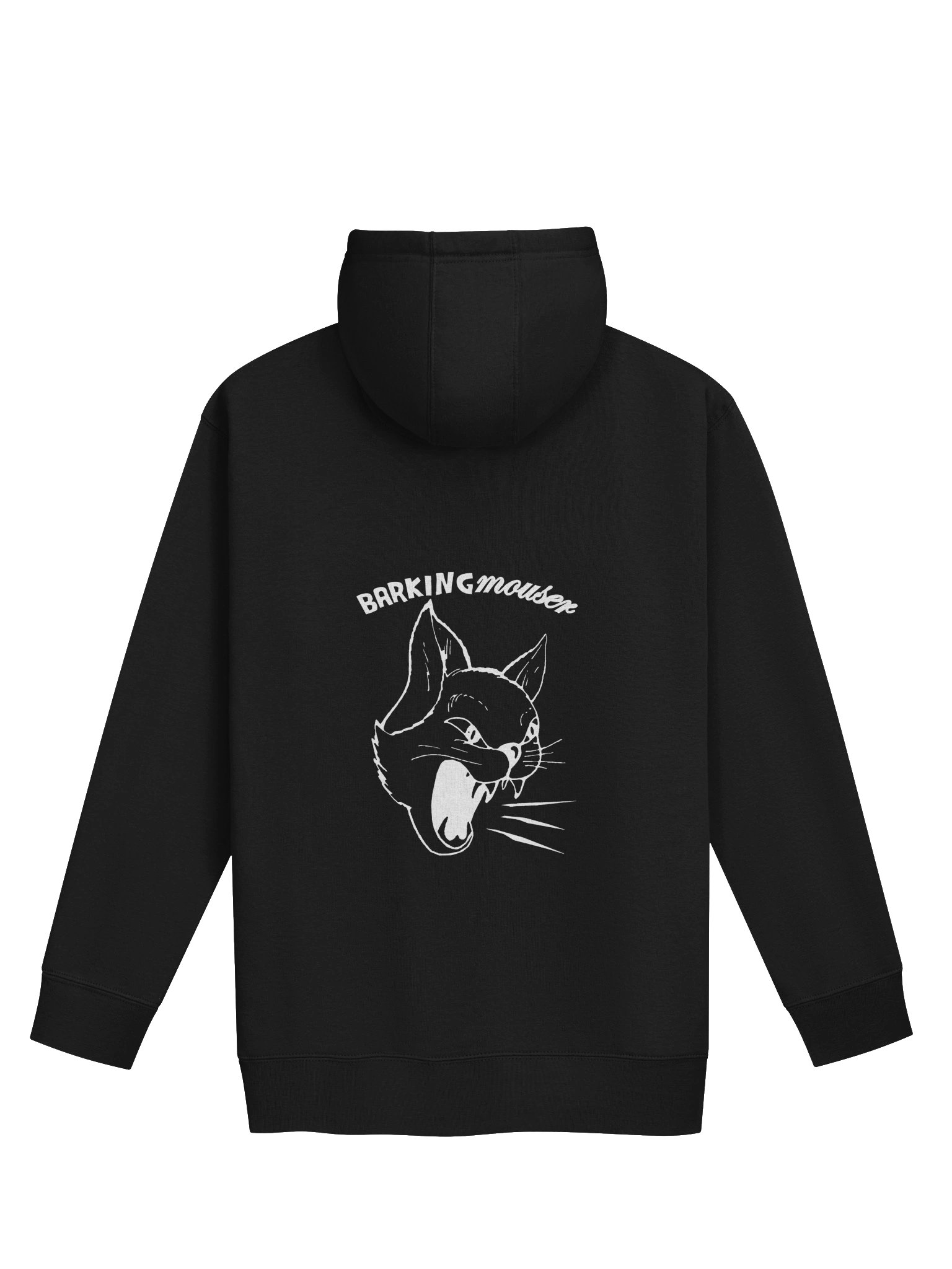 Devilish Cat Logo Hoodie Black product image (3)