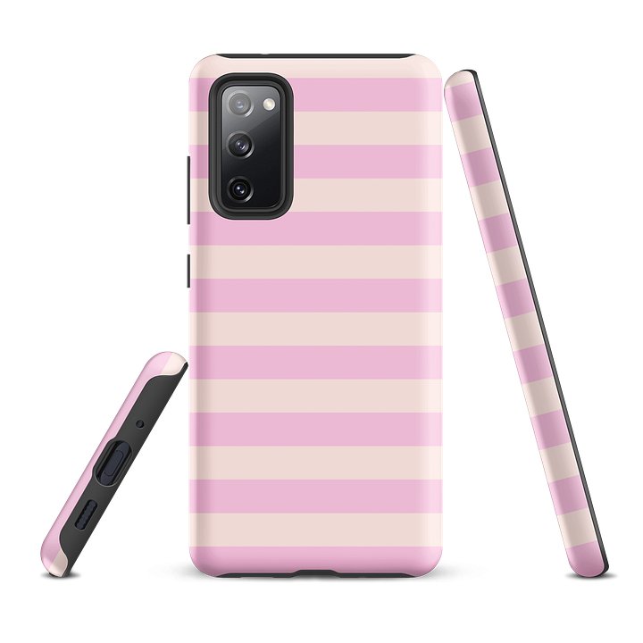 Blush Stripe Tough Case product image (2)