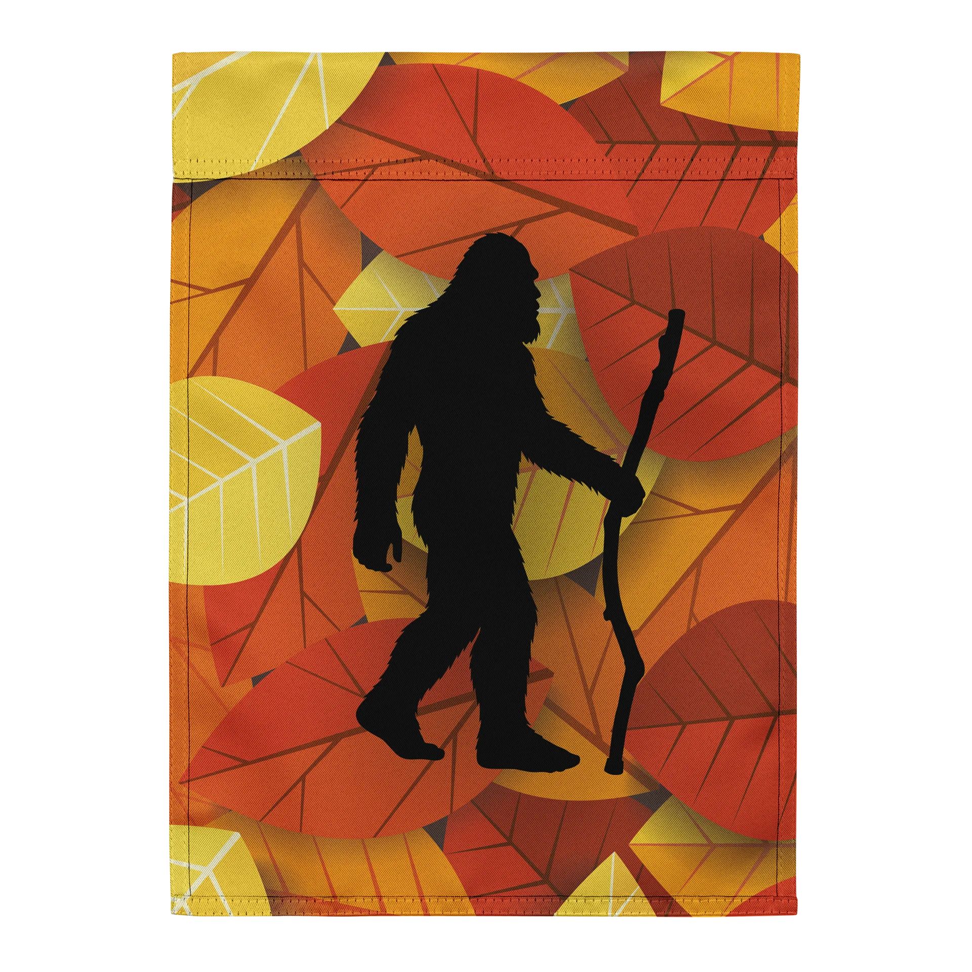 Sasquatch Stick-Walker Garden Flag / Feel the MO product image (1)