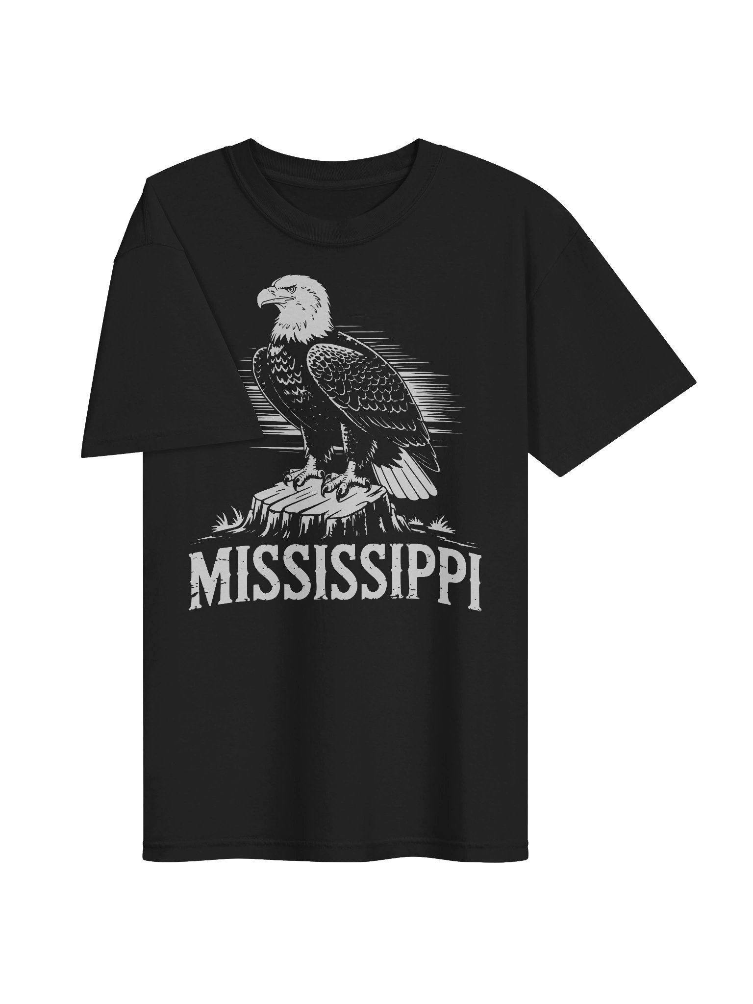 Mississippi Eagle T-Shirt | Vintage Southern State Pride Tee product image (3)