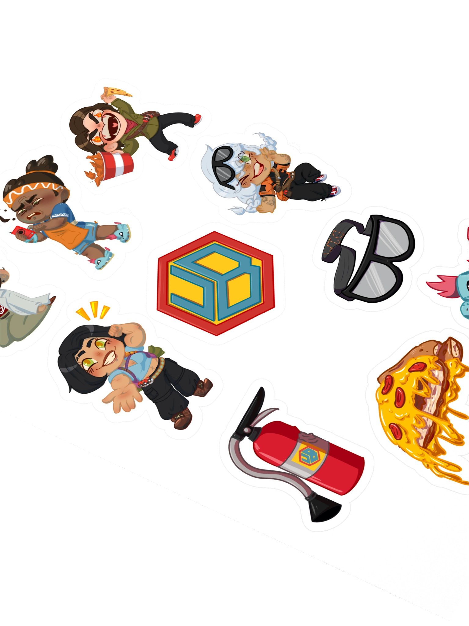 U.B. Chibi Part 01 Sticker Sheet product image (2)