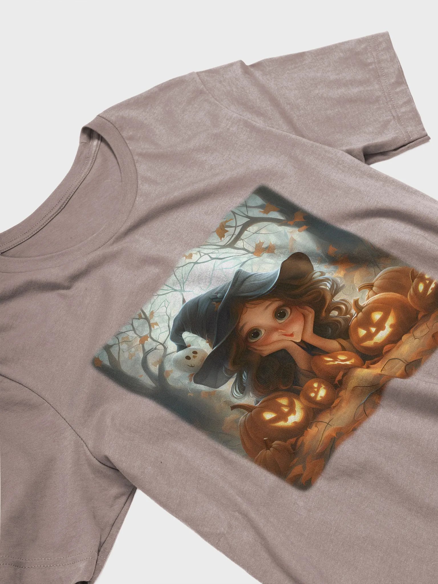 Halloween #4, good witch with pumpkins product image (4)
