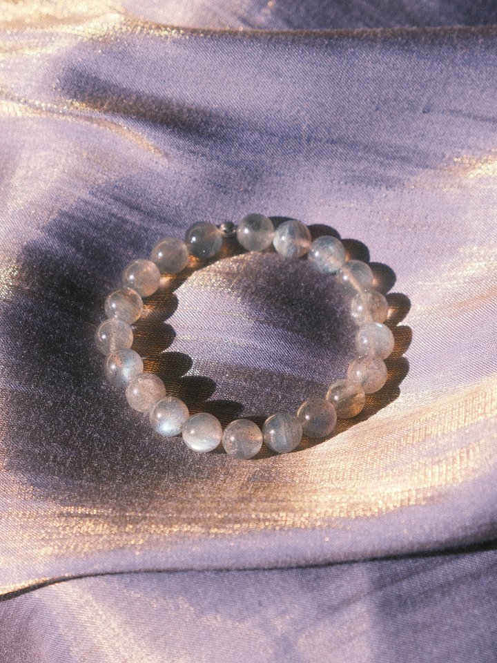 Wishful spirit - Labradorite stretch bracelet (A) product image (1)