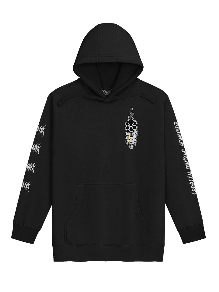 Legally Binding Homicide Dark Wash Hoodie product image (1)