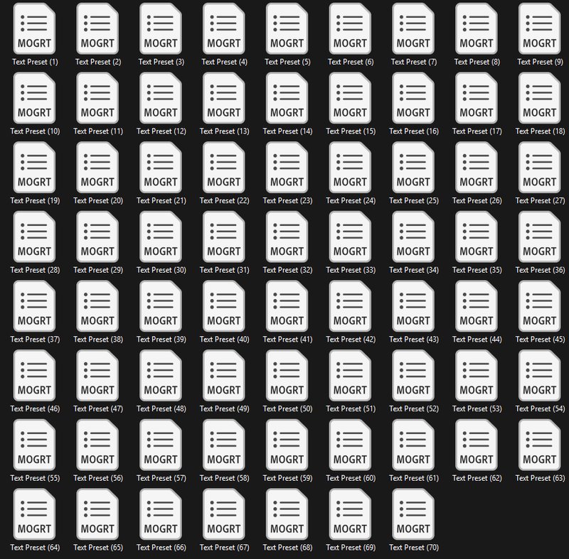 70 Clean Modern Title Animations product image (3)