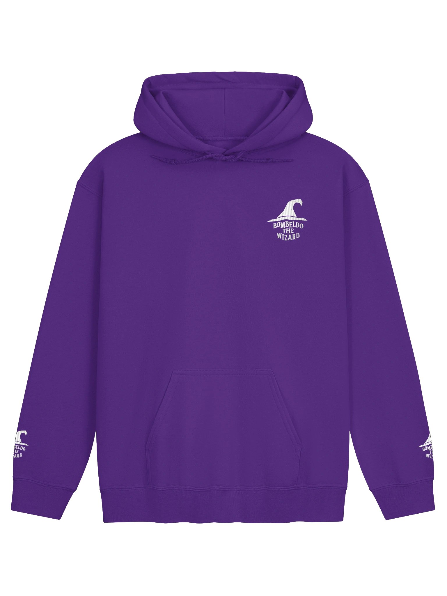 Hoodie - Wizard Logo White Badges product image (1)