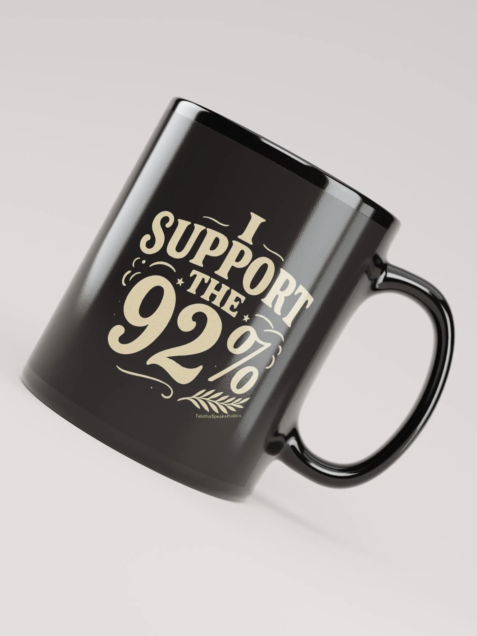 I Support the 92%" Ceramic Mug product image (7)