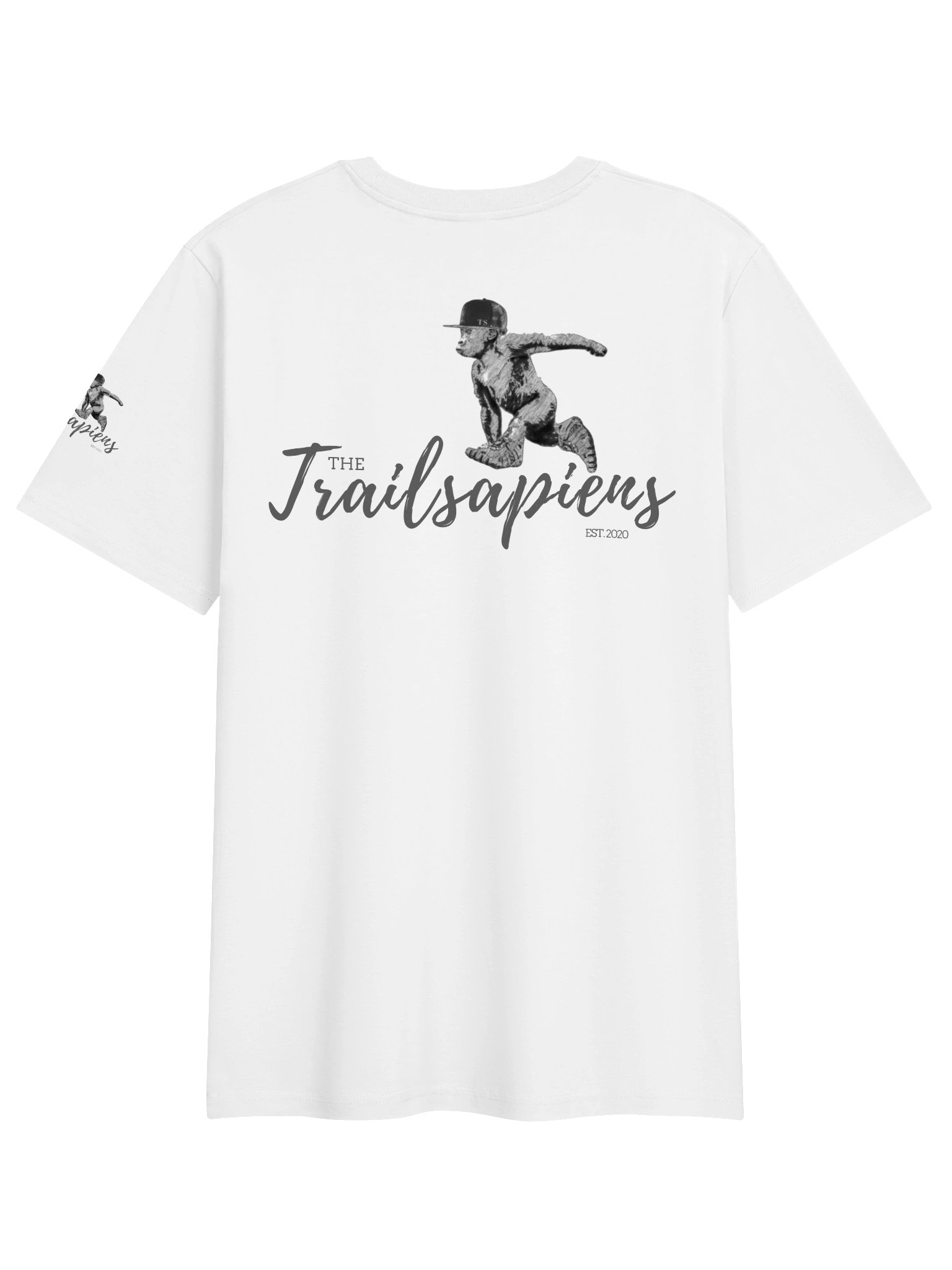 ECO-Friendly & Organic Premium Quality - Men's T-shirt with Trailsapiens logo product image (4)
