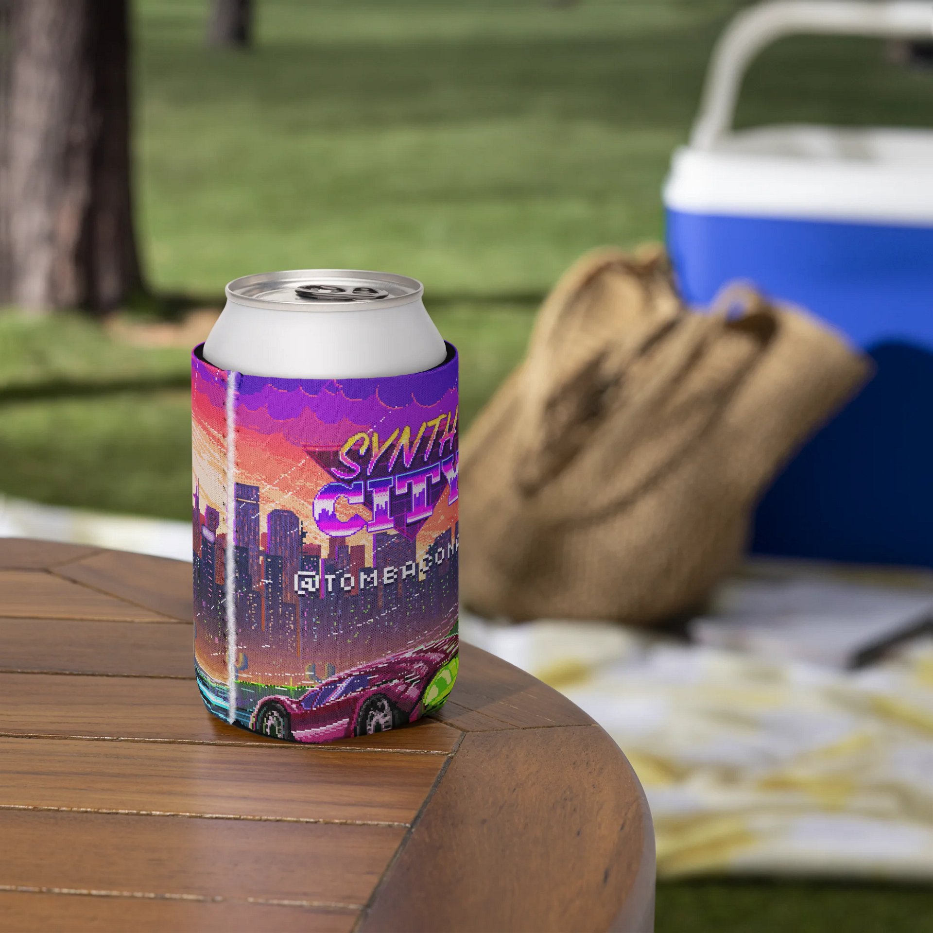 Synth City Super Drive Coozie product image (6)