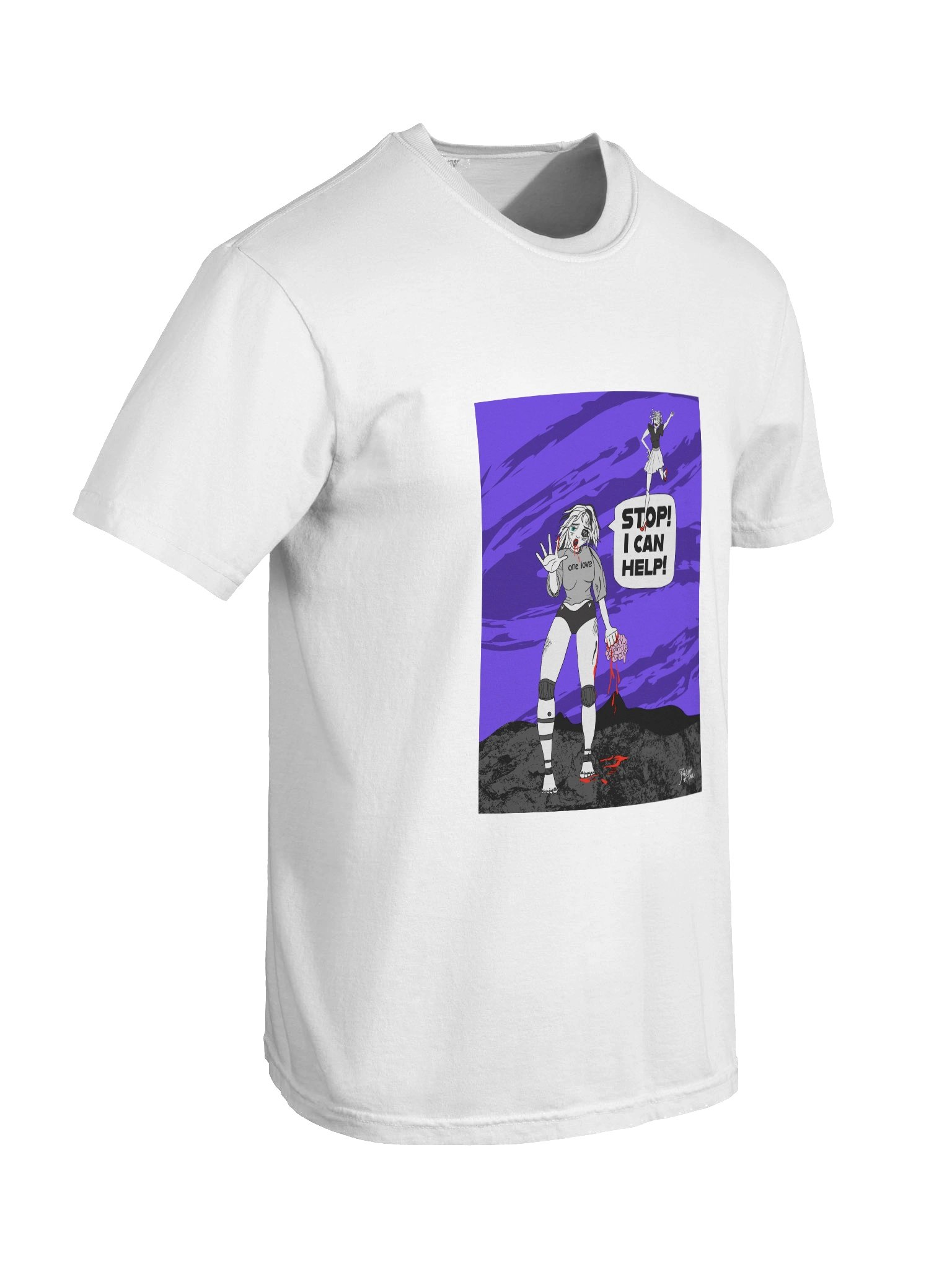 T-shirt: AI sci-fi Comic llustration of Humanity vs Ai product image (6)