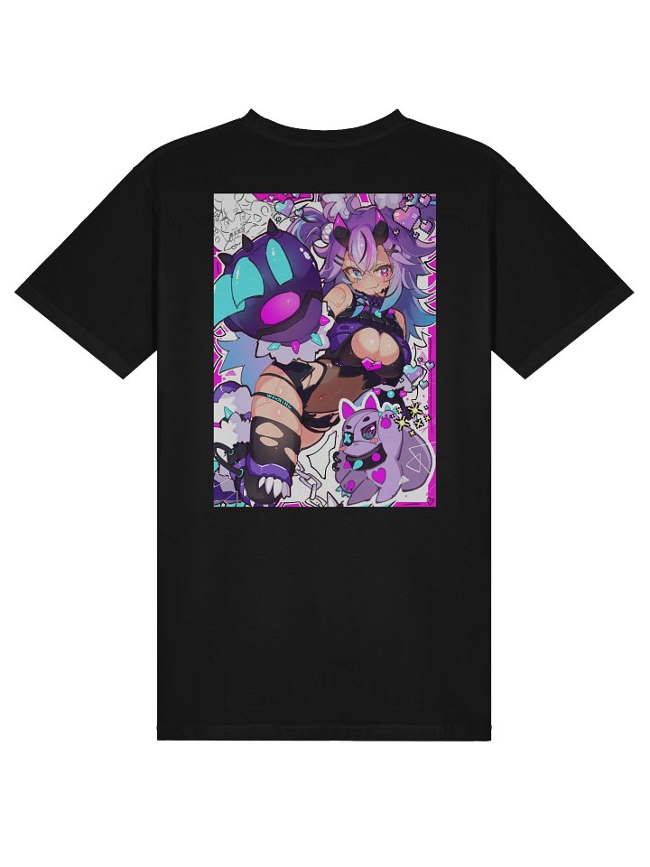 Glitchy Back Design Unisex T-Shirt product image (2)